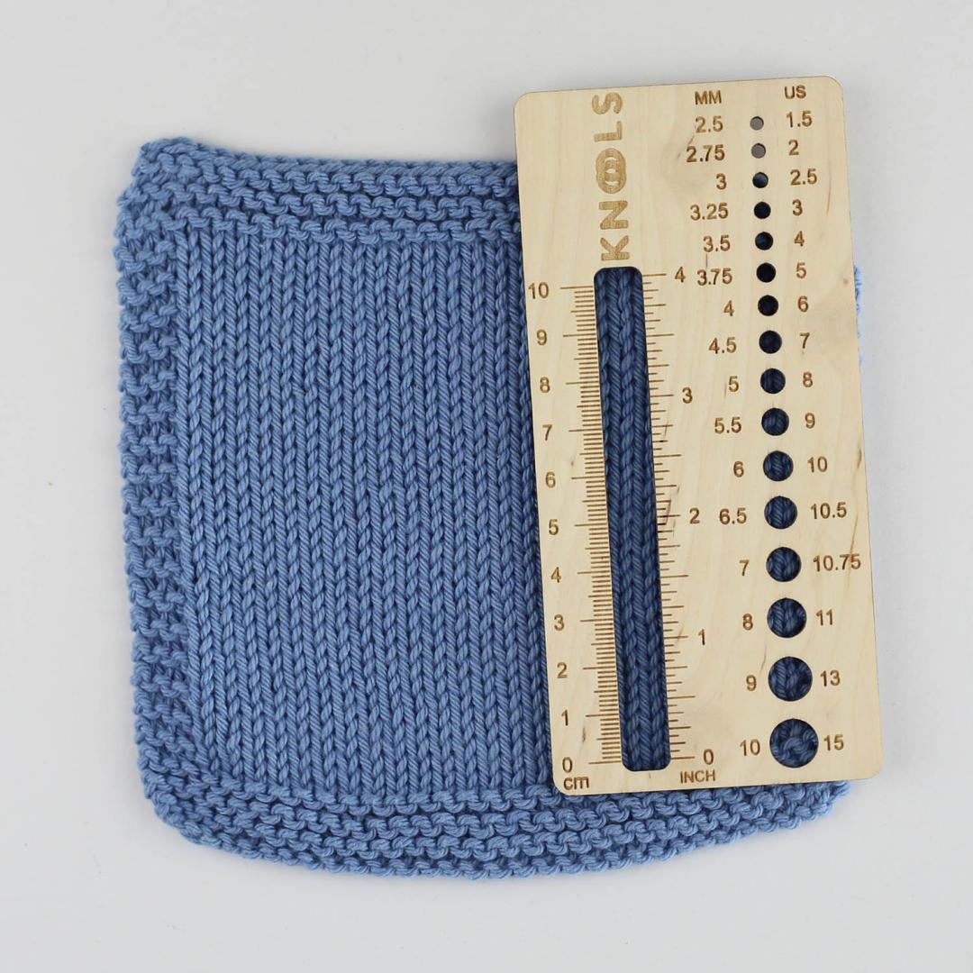 Knools HW-KNOOLS-needle-gauge-swatch-ruler