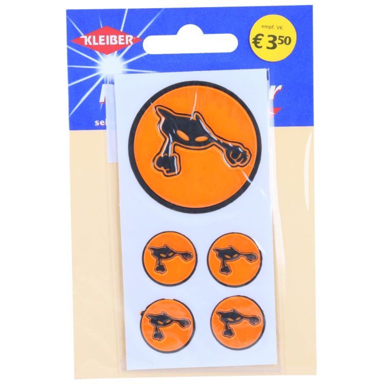 Kleiber Reflex-Sticker 16 orange