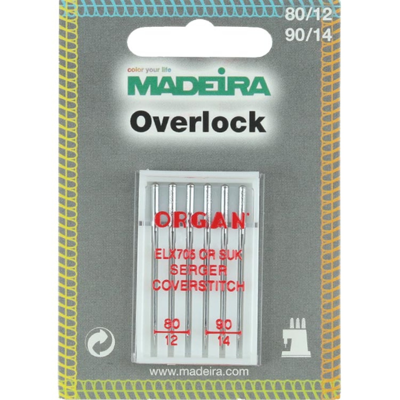 Madeira Maschinennadel colour Overlock