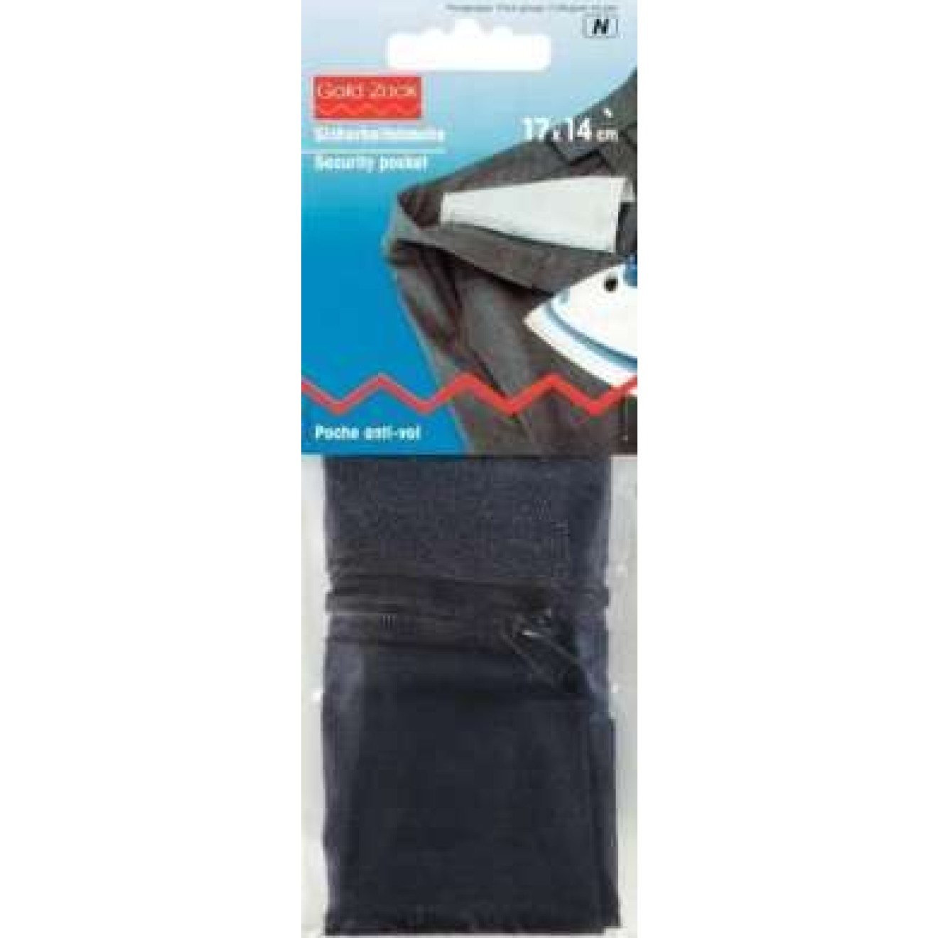 Prym Sicherheitstasche 17x14 cm / schwarz