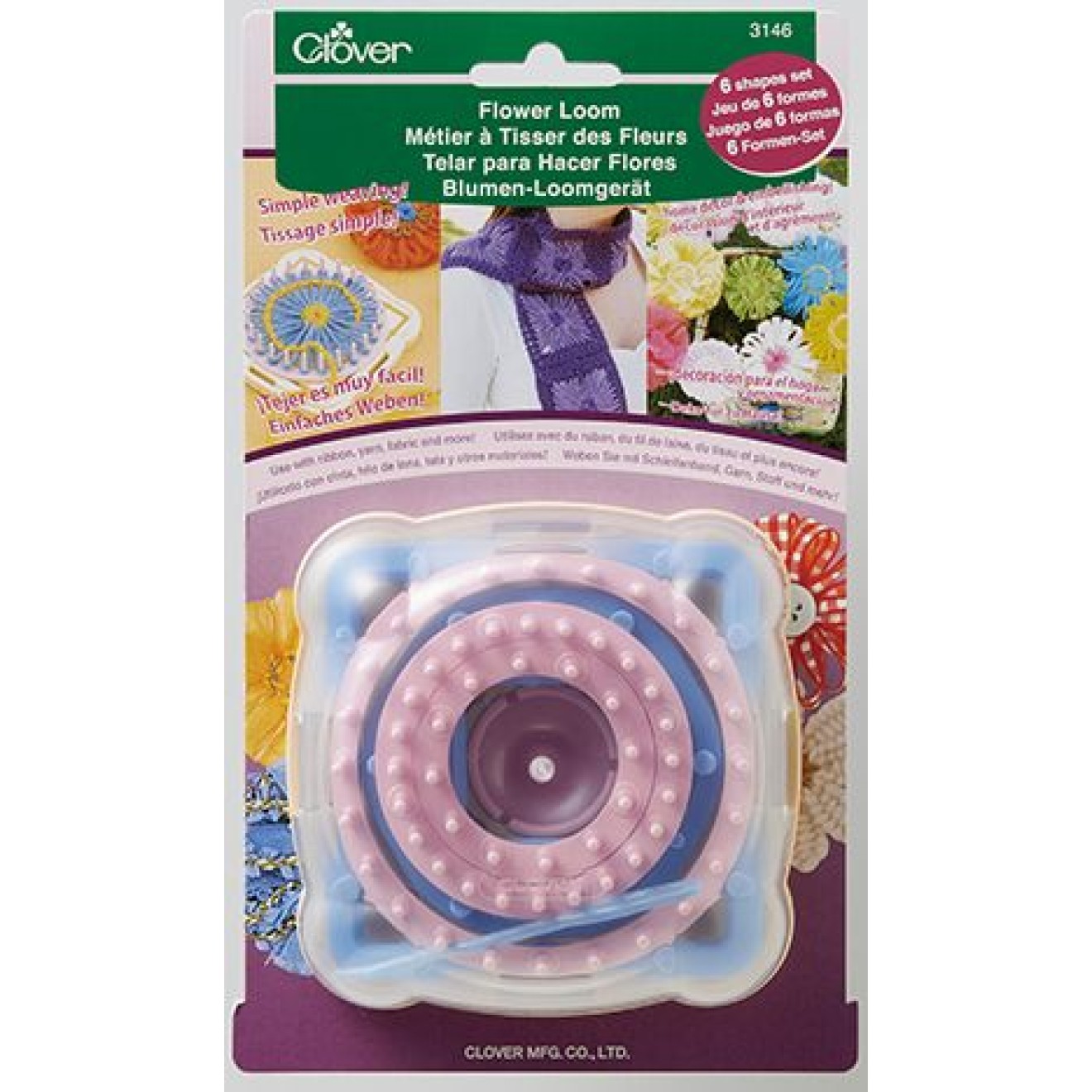 Clover Loomgerät pink