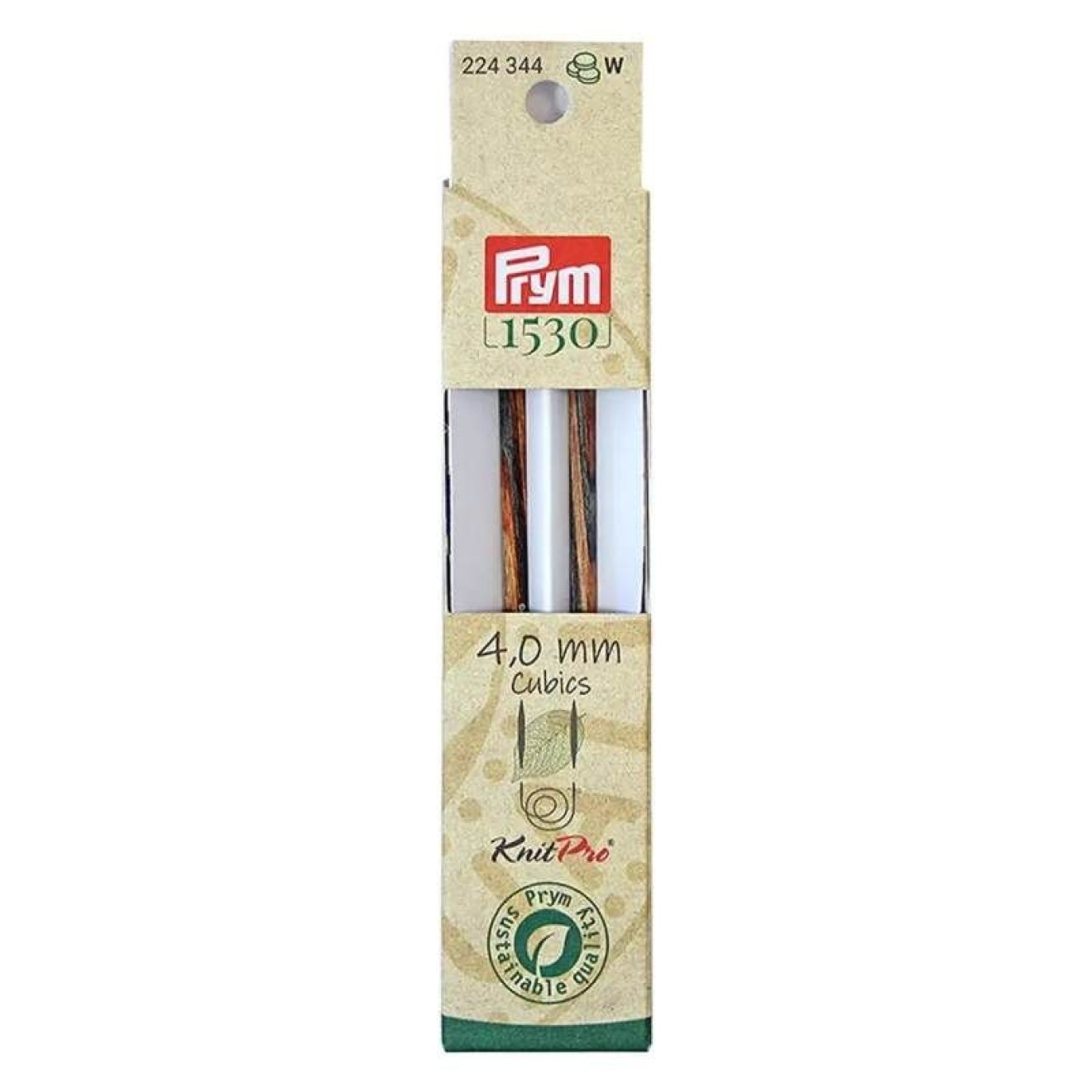 Prym needle tips CUBICS NATURAL 4,00 mm / 11,6 cm
