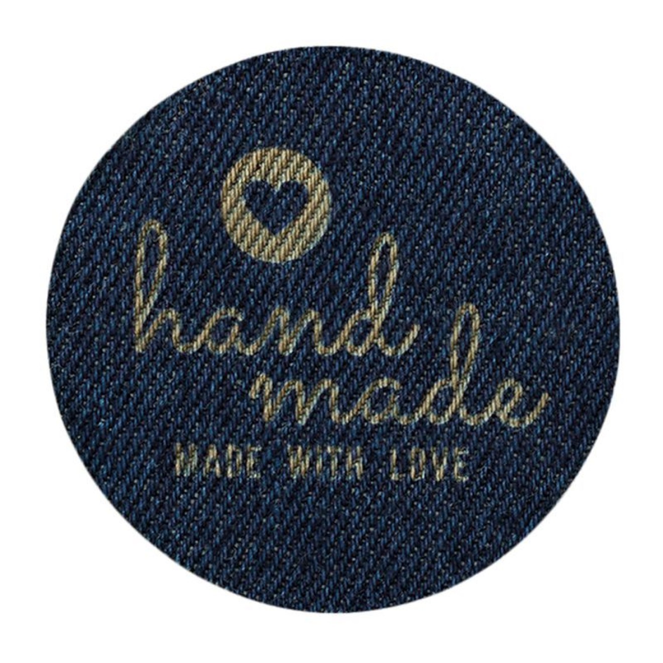 Mono-Quick Applikationen - Teens and Jeans - aufbügelbar Farbe Handmade Love