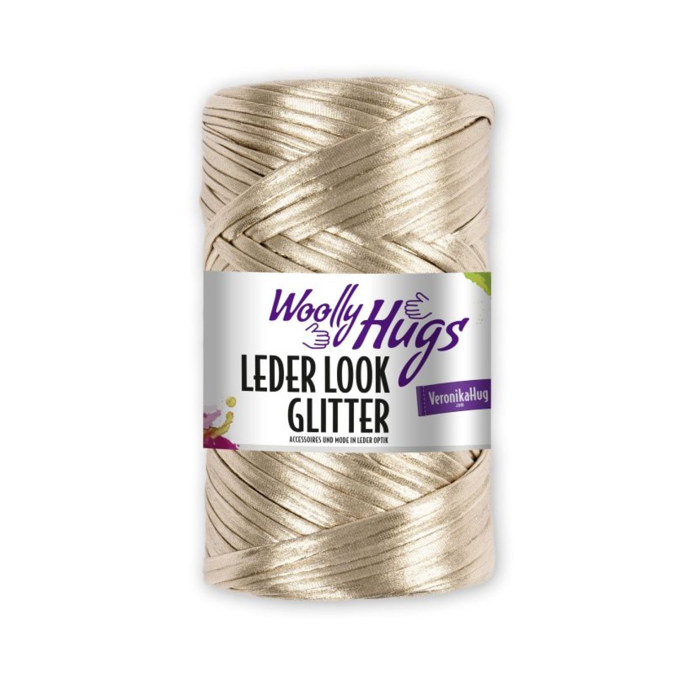 Pro Lana Leder Look Glitter colour 08