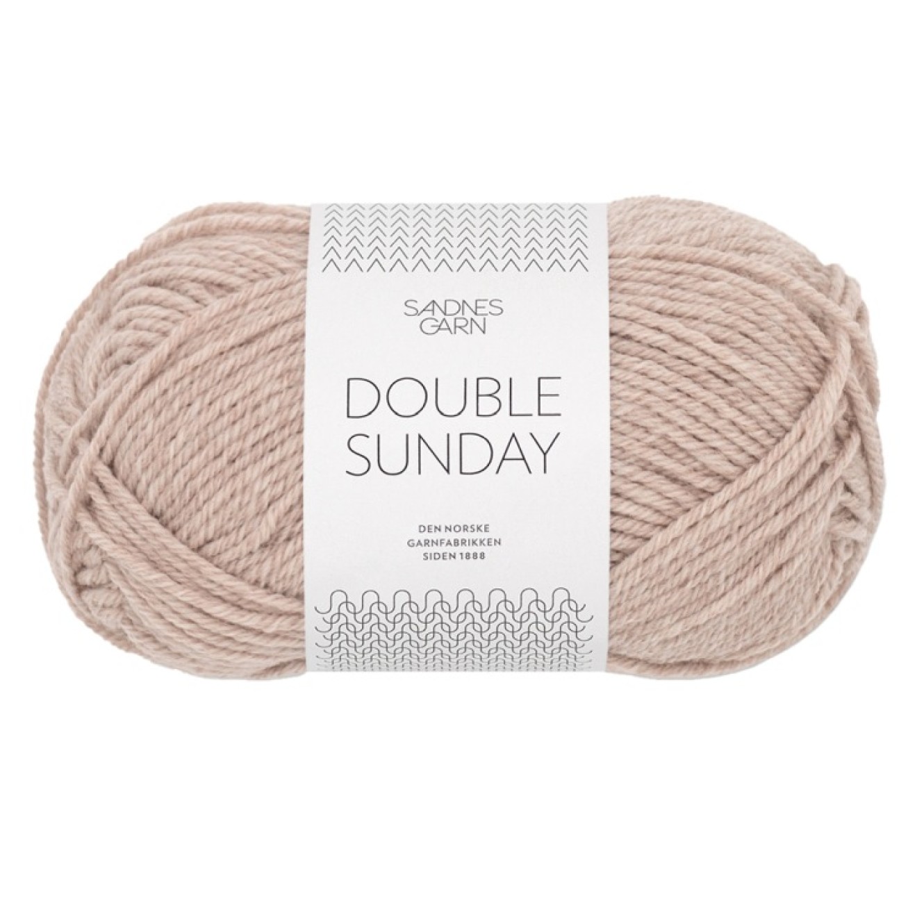 Sandnes Garn Double Sunday colour 2650 beige mottled