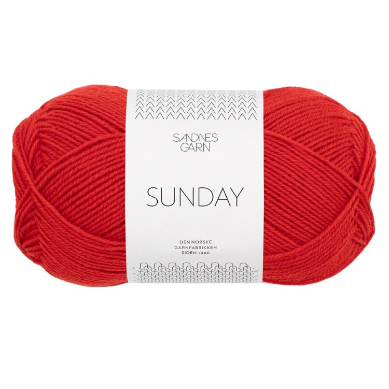 Sandnes Garn Sunday colour 4018 scarlet red