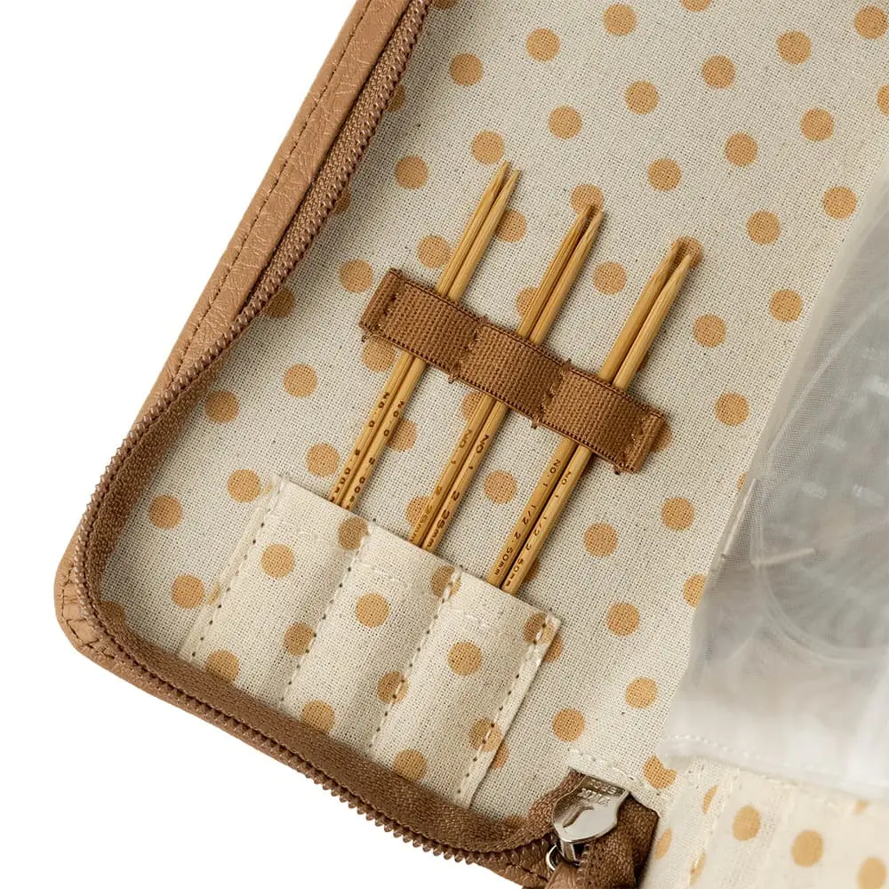 Tulip CarryC set pour aiguilles circulaires interchangeables en bambou de petit diamètre – 2,00–3,00 mm