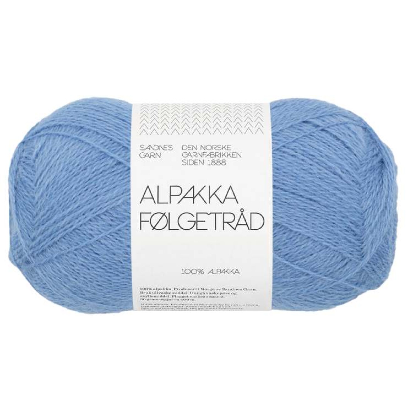 Sandnes Garn Alpakka Folgetrad colour 5824 provance blue