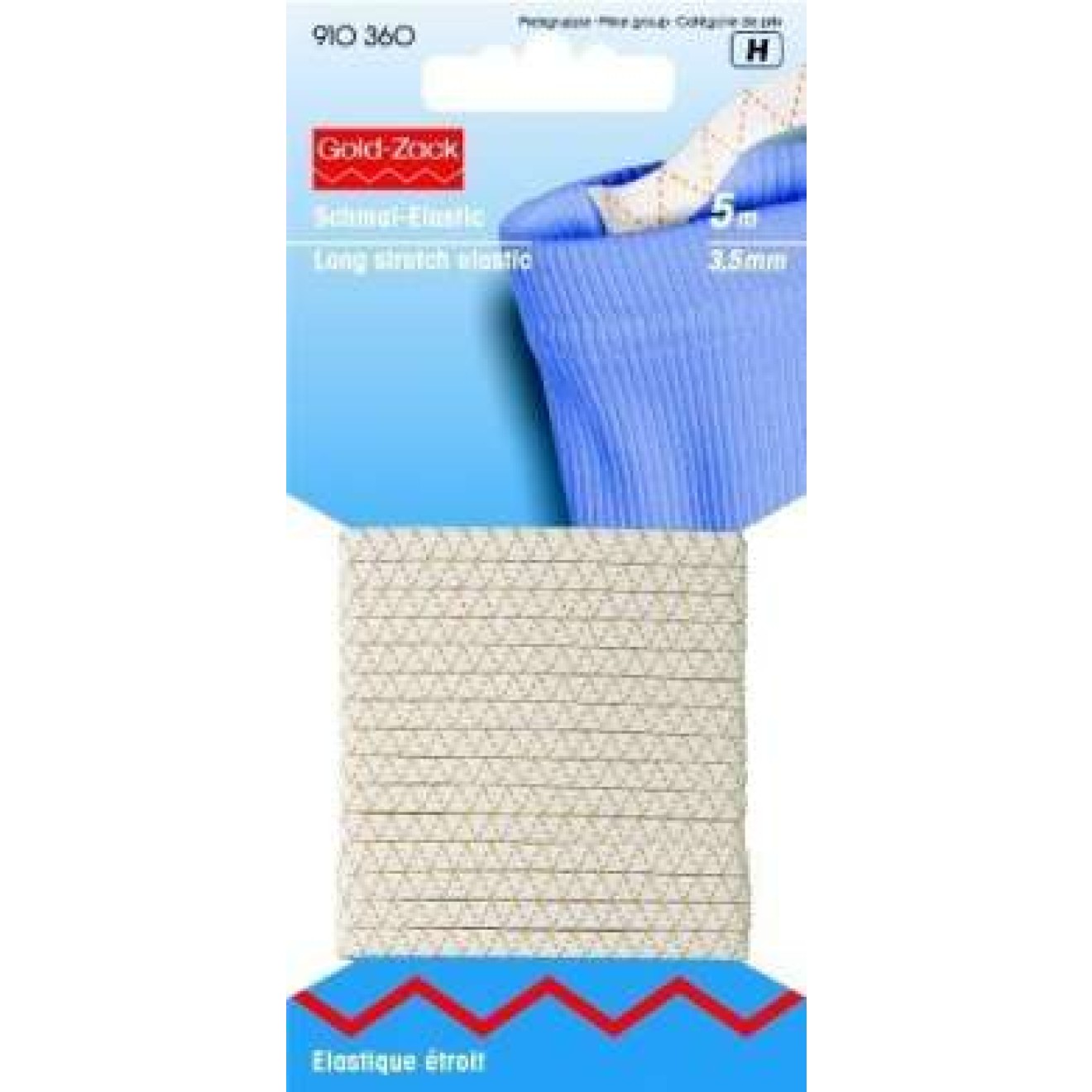 Prym Schmal-Elastic 3,5 mm / weiß