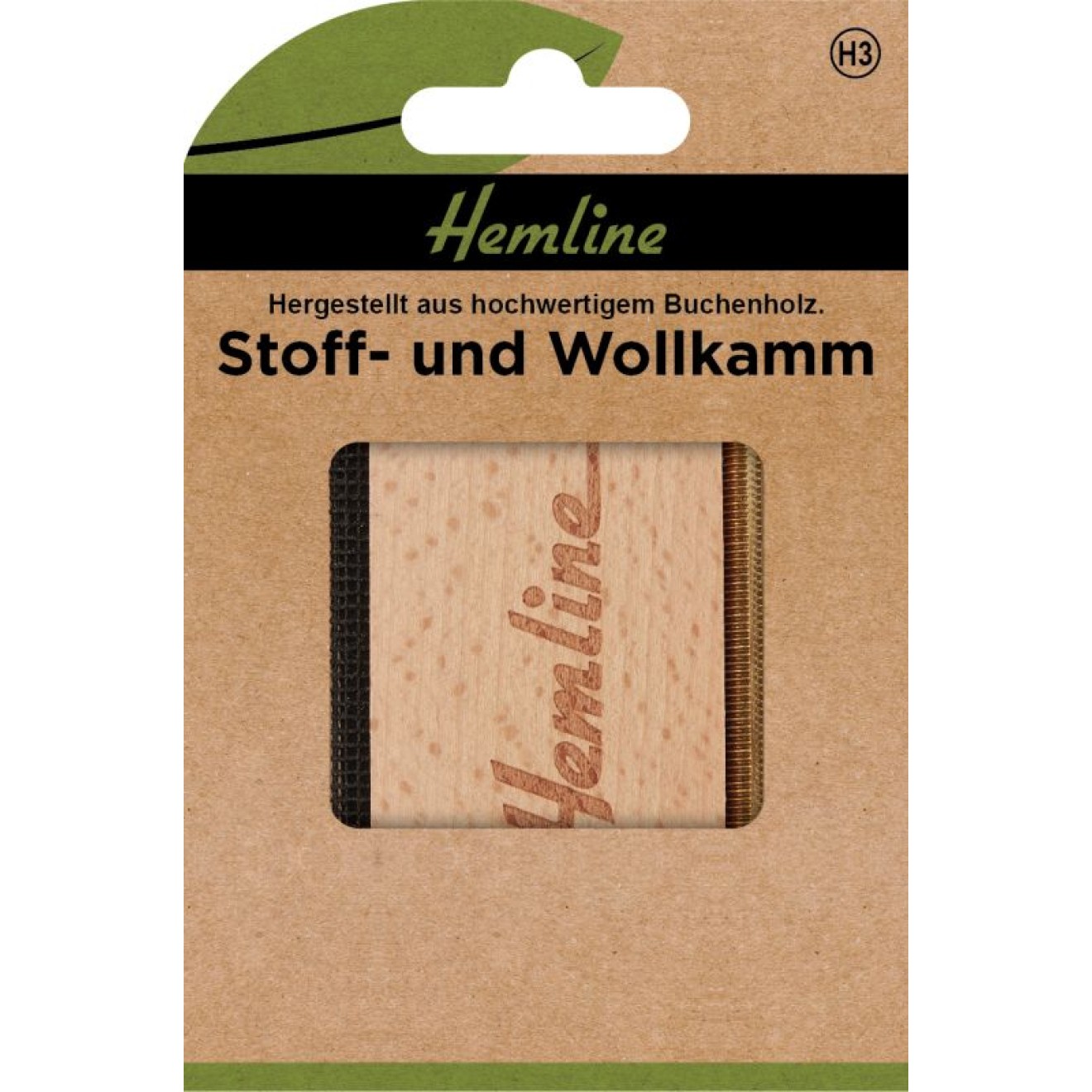 Hemline Stoffkamm