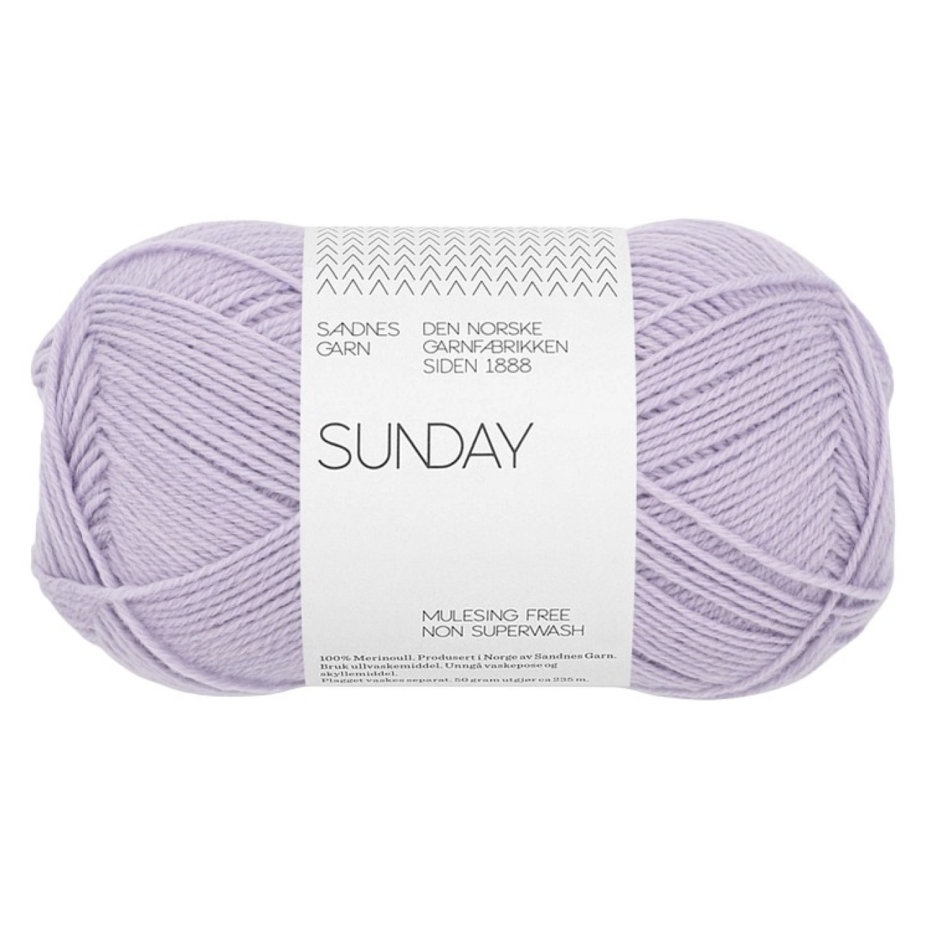 Sandnes Garn Sunday colour 5223 lavender