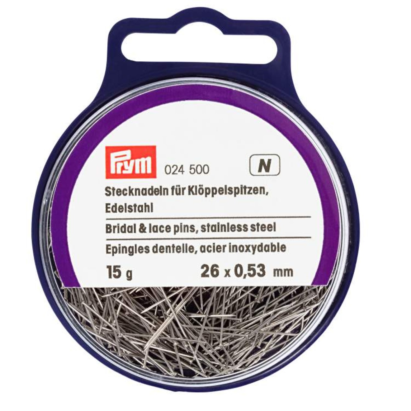 Prym Klöppel-Stecknadeln 0.53x26 mm