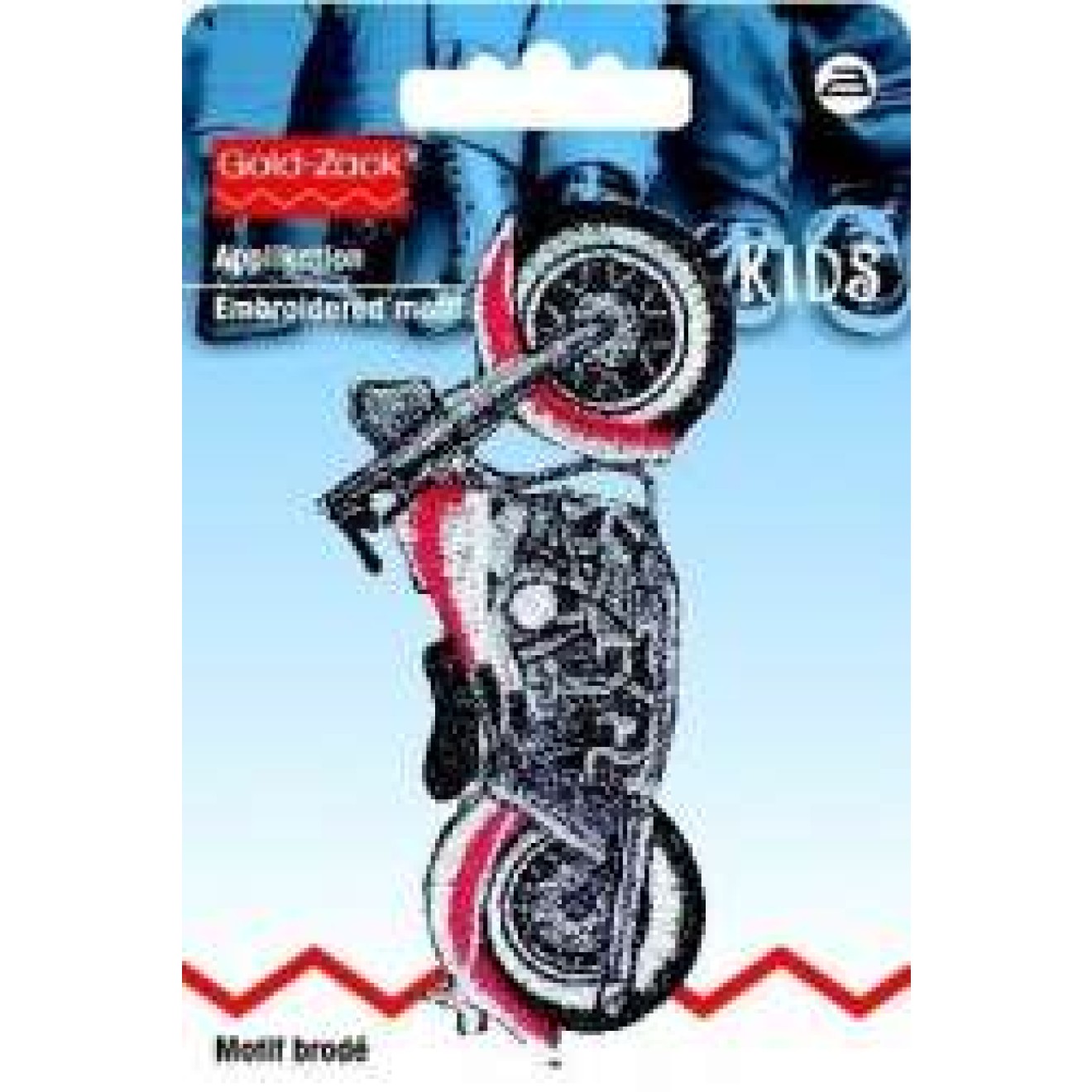 Prym Applikationen - Kids and Hits - aufbügelbar ca. 3,0x9,0 cm / farbig
