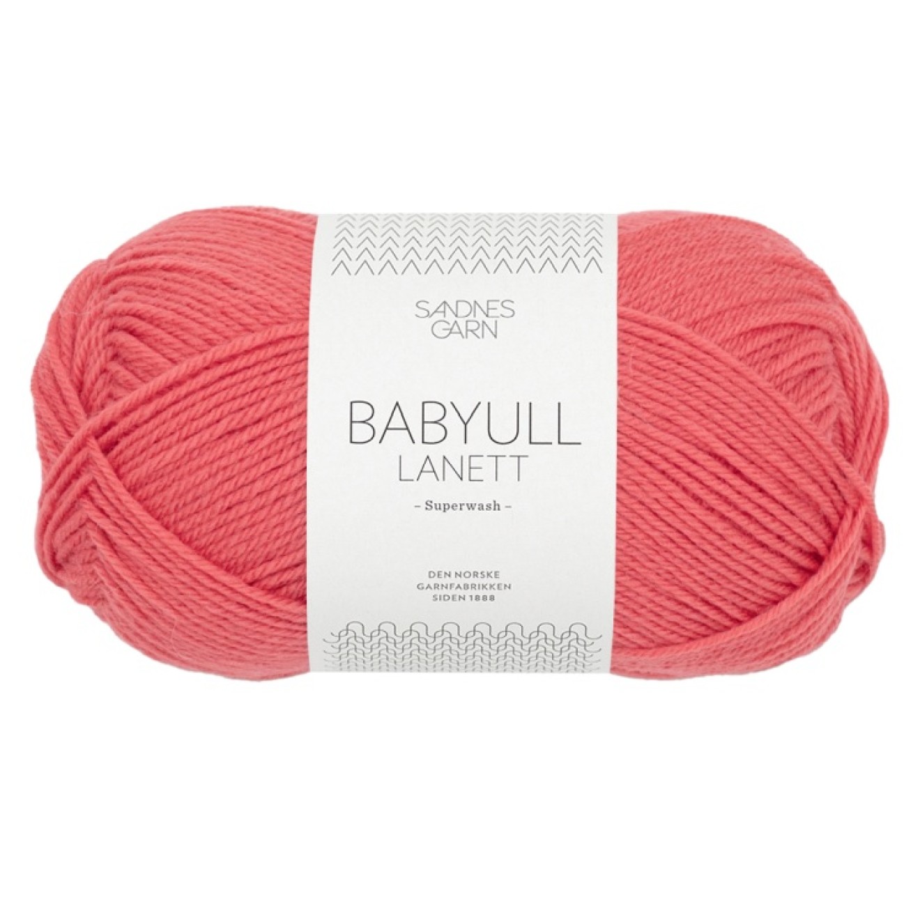 Sandnes Garn Babyull Lanett colour 4006 deep coral
