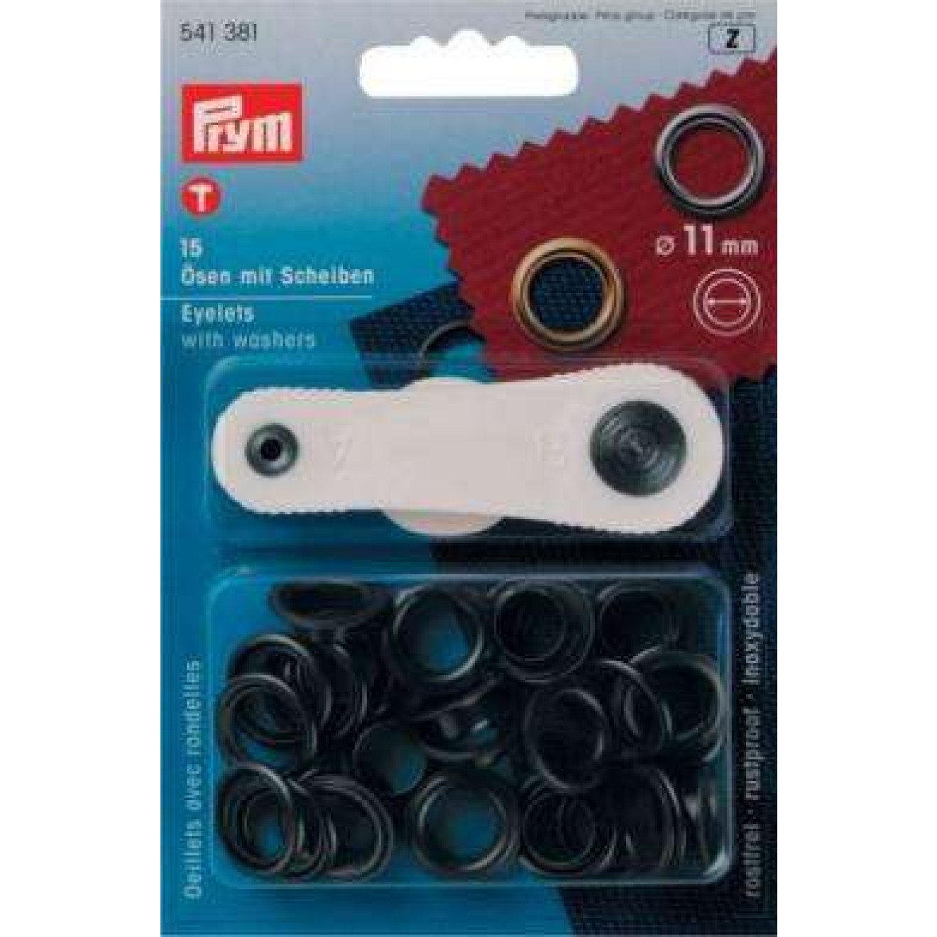 11,0 mm / brüniert / 15 St