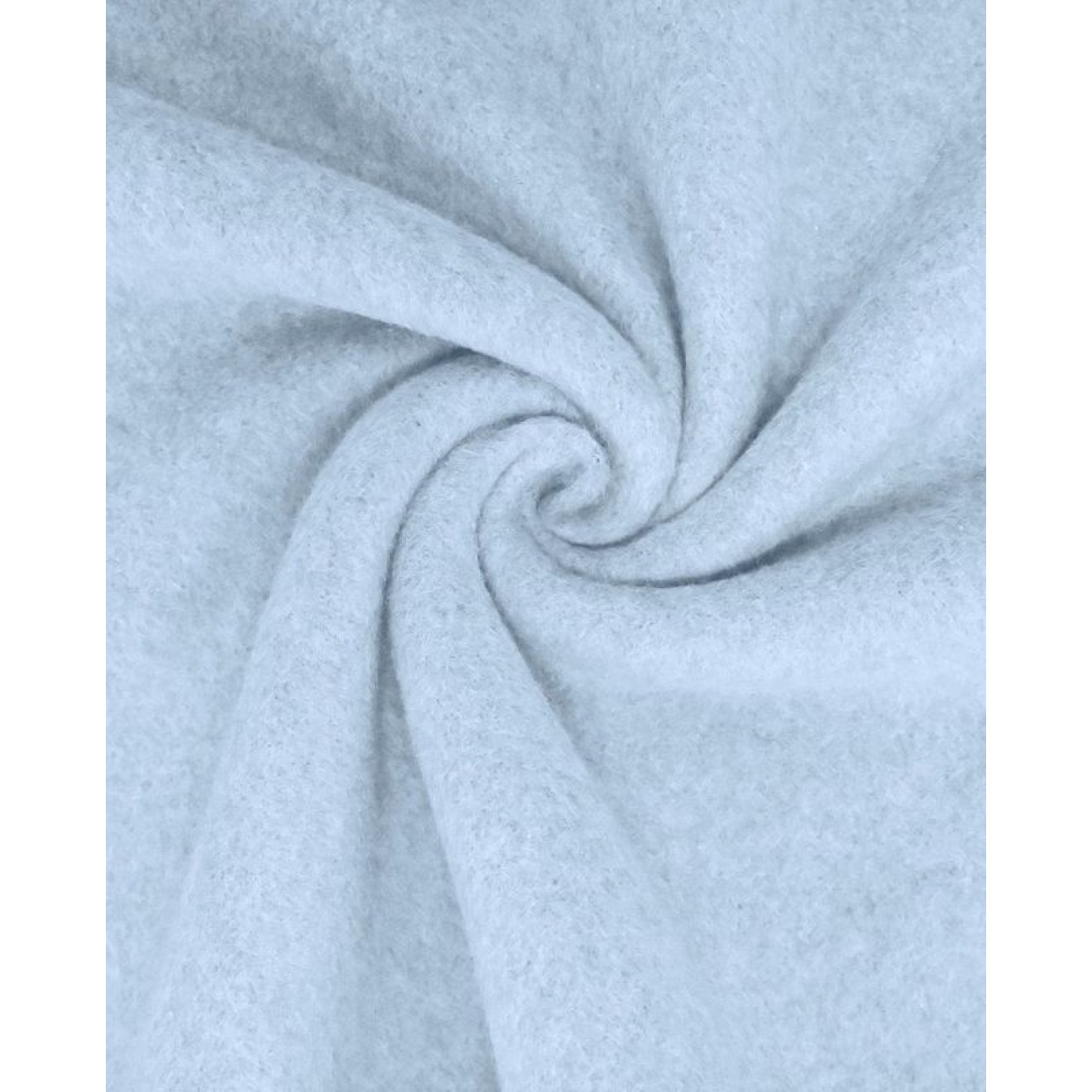 HANABI cotton melange Fleece OEKO-TEX® colour 340g/qm 150 cm col. 1 light blue