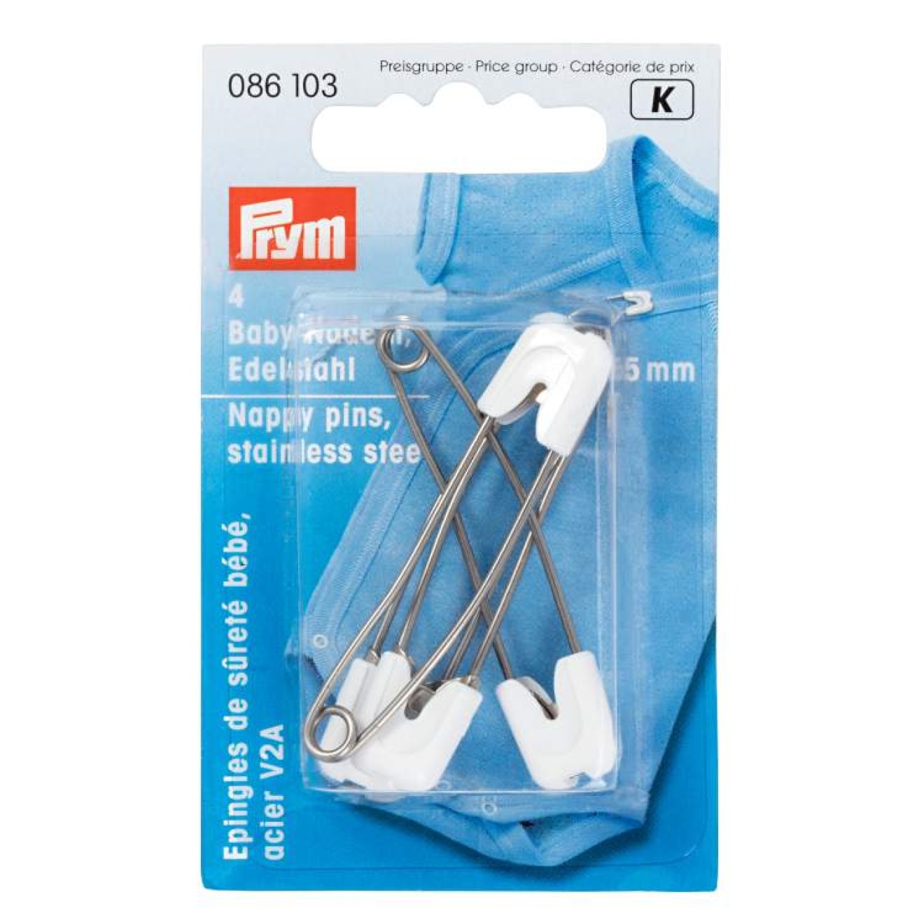 Prym Baby-Sicherheitsnadeln 55 mm