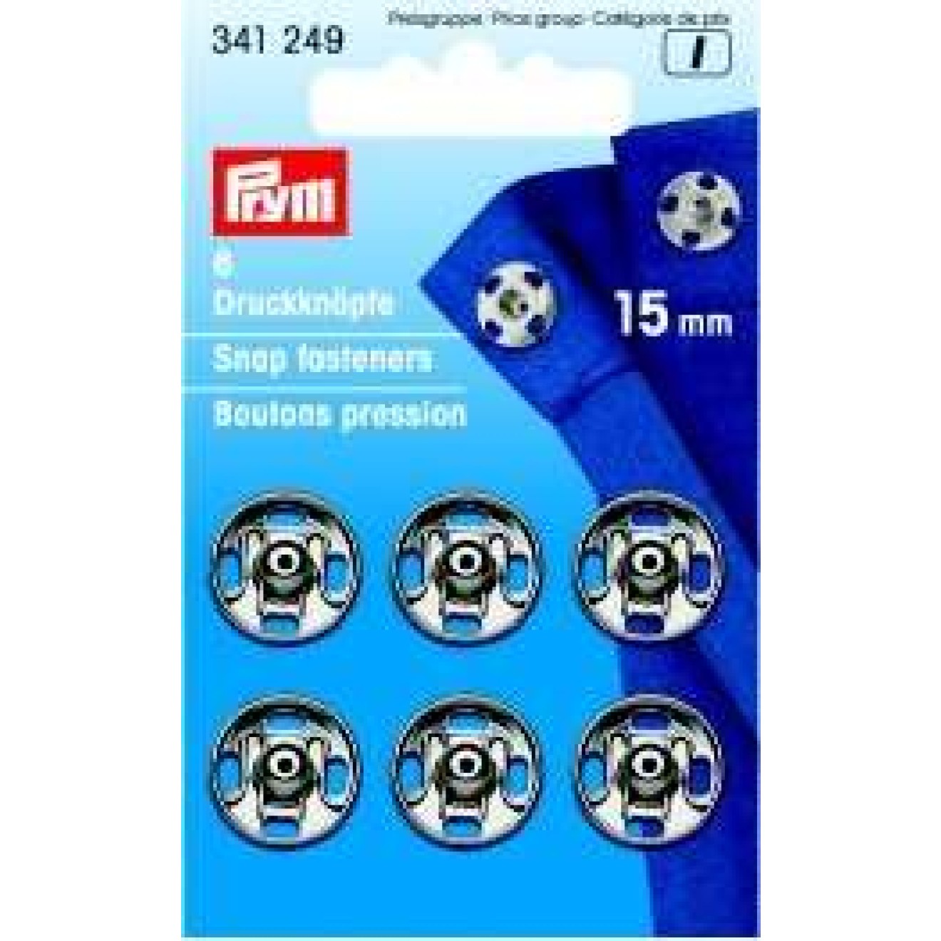 15 mm / silver-colored