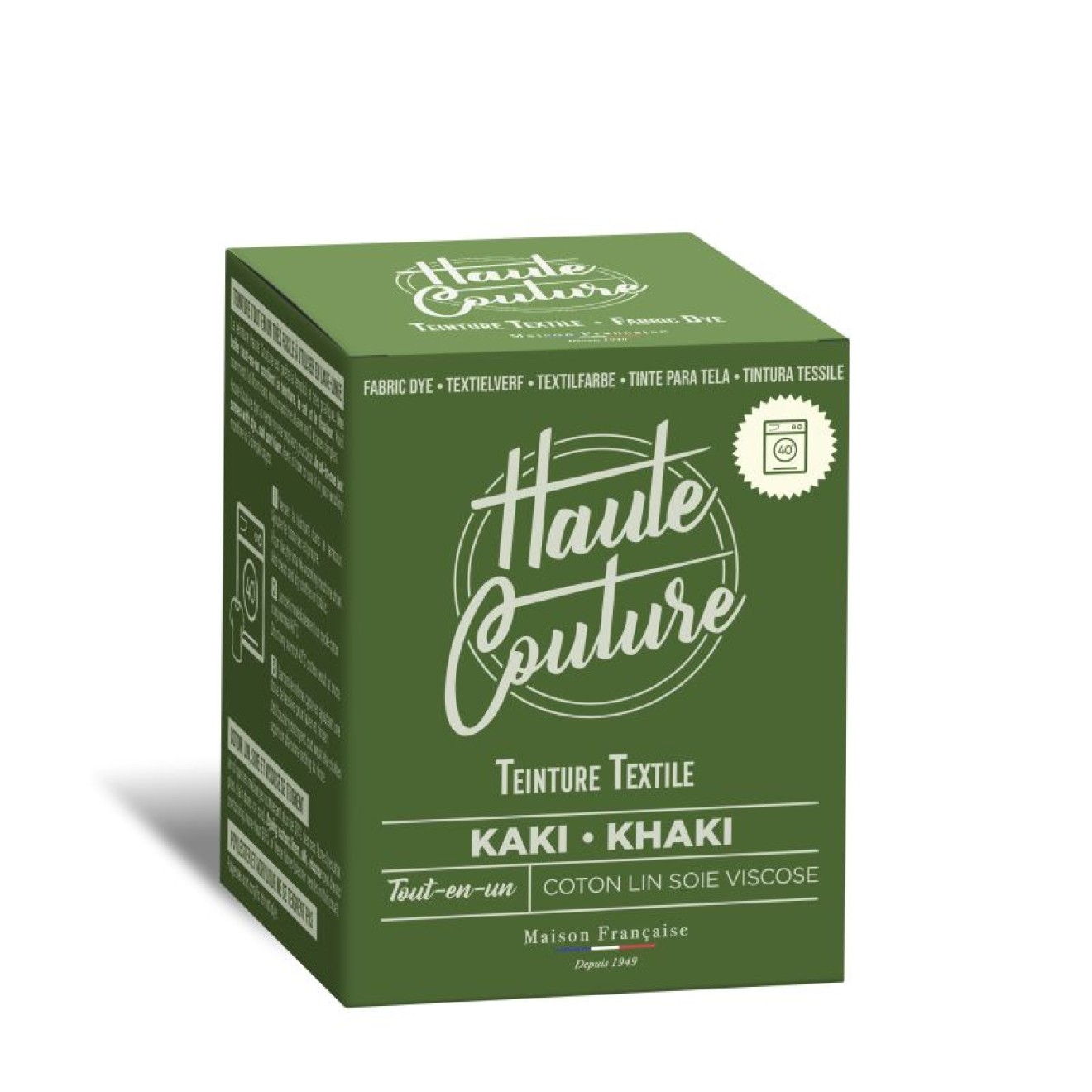 Haute Couture Textilfarbe colour khaki
