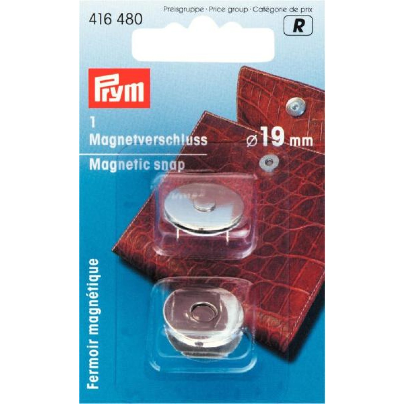 19 mm / silberfarbig