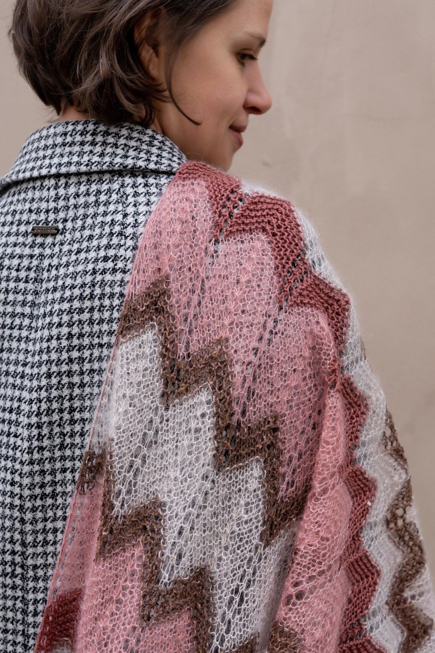 Étole Embrace – modèle de tricot, photo 6