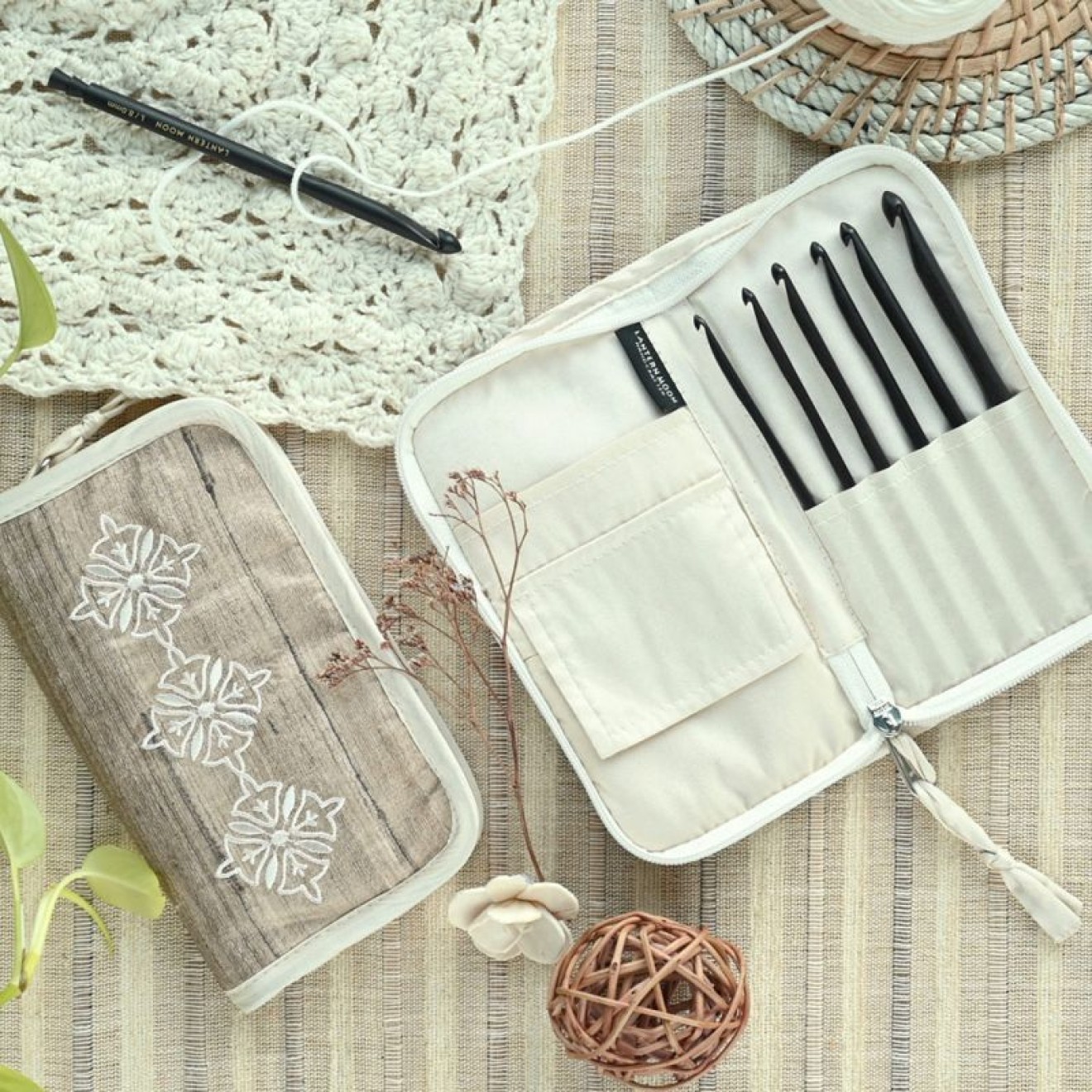 Lantern Moon Set austauschbare crochet hook Lantern Moon 4,00 - 8,00 mm