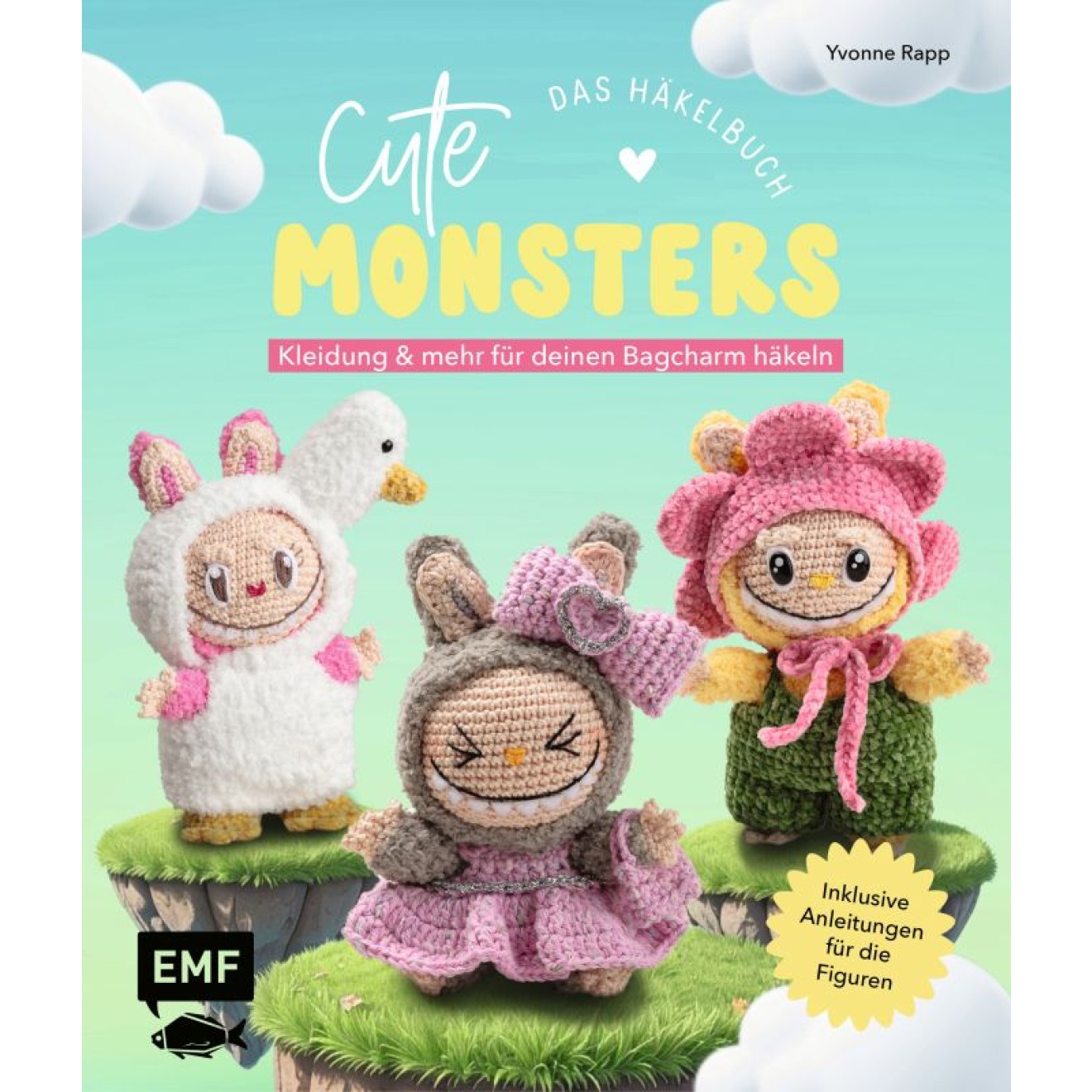 EMF Mini-Monster Labubu Häkeln