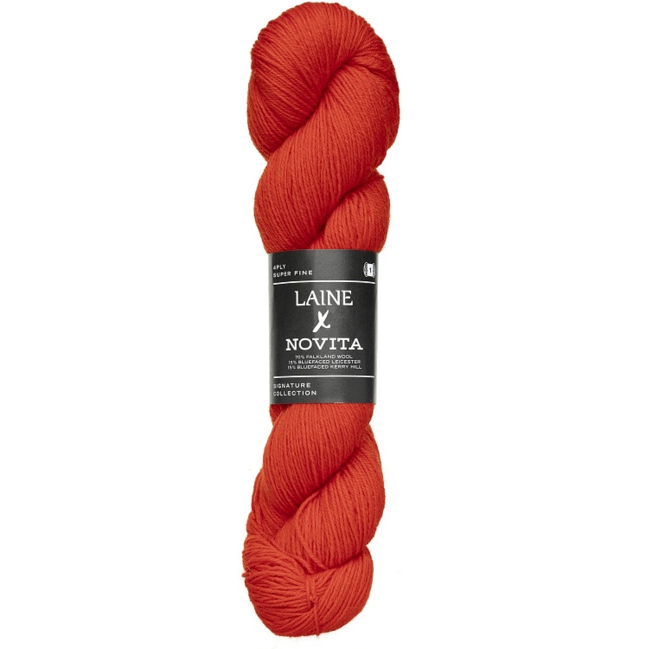 Novita Laine 4-ply colour 5441 sunset poppy