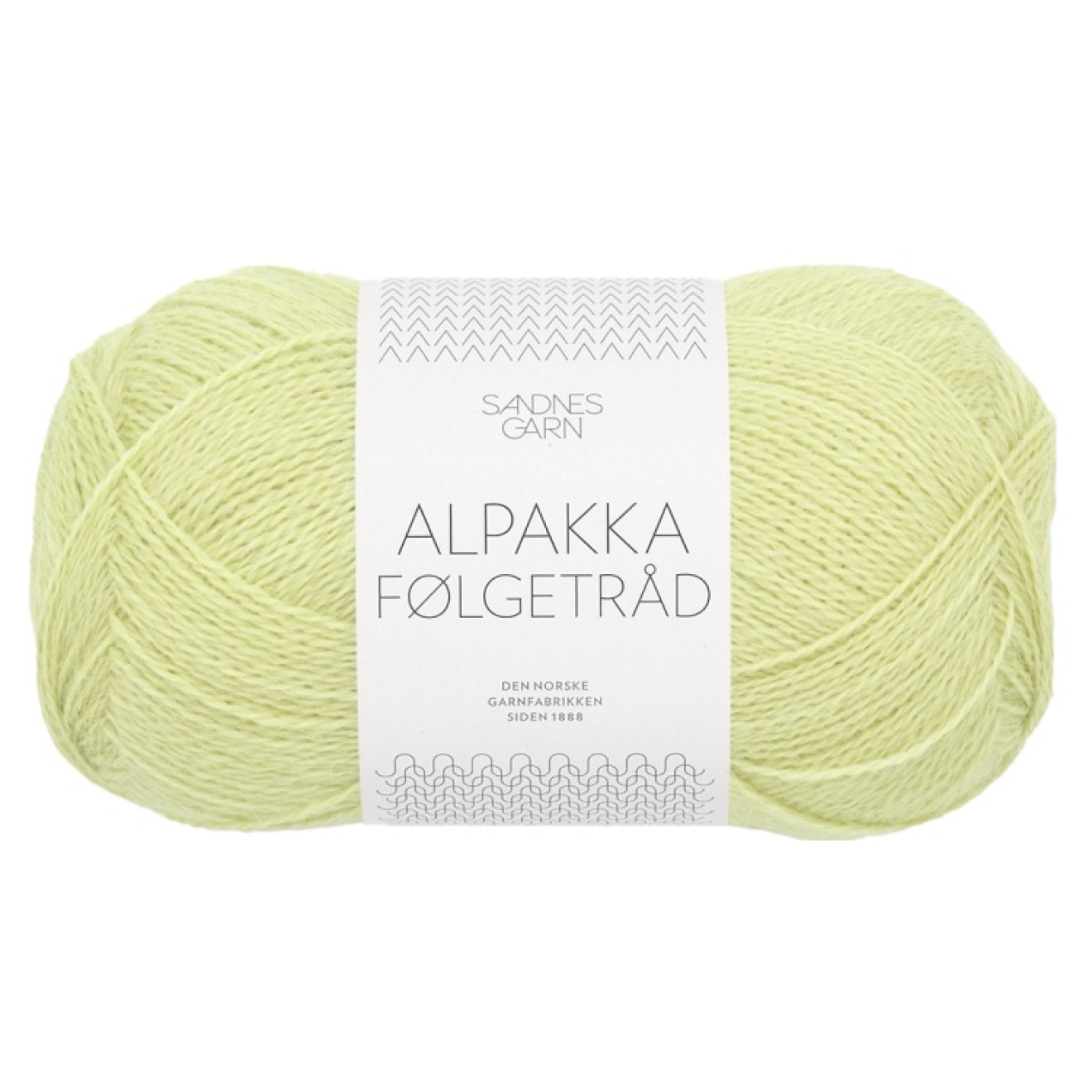 Sandnes Garn Alpakka Folgetrad colour 9523 lime punch