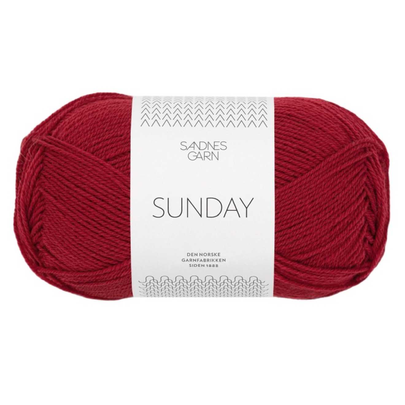 Sandnes Garn Sunday colour 4236 deep red