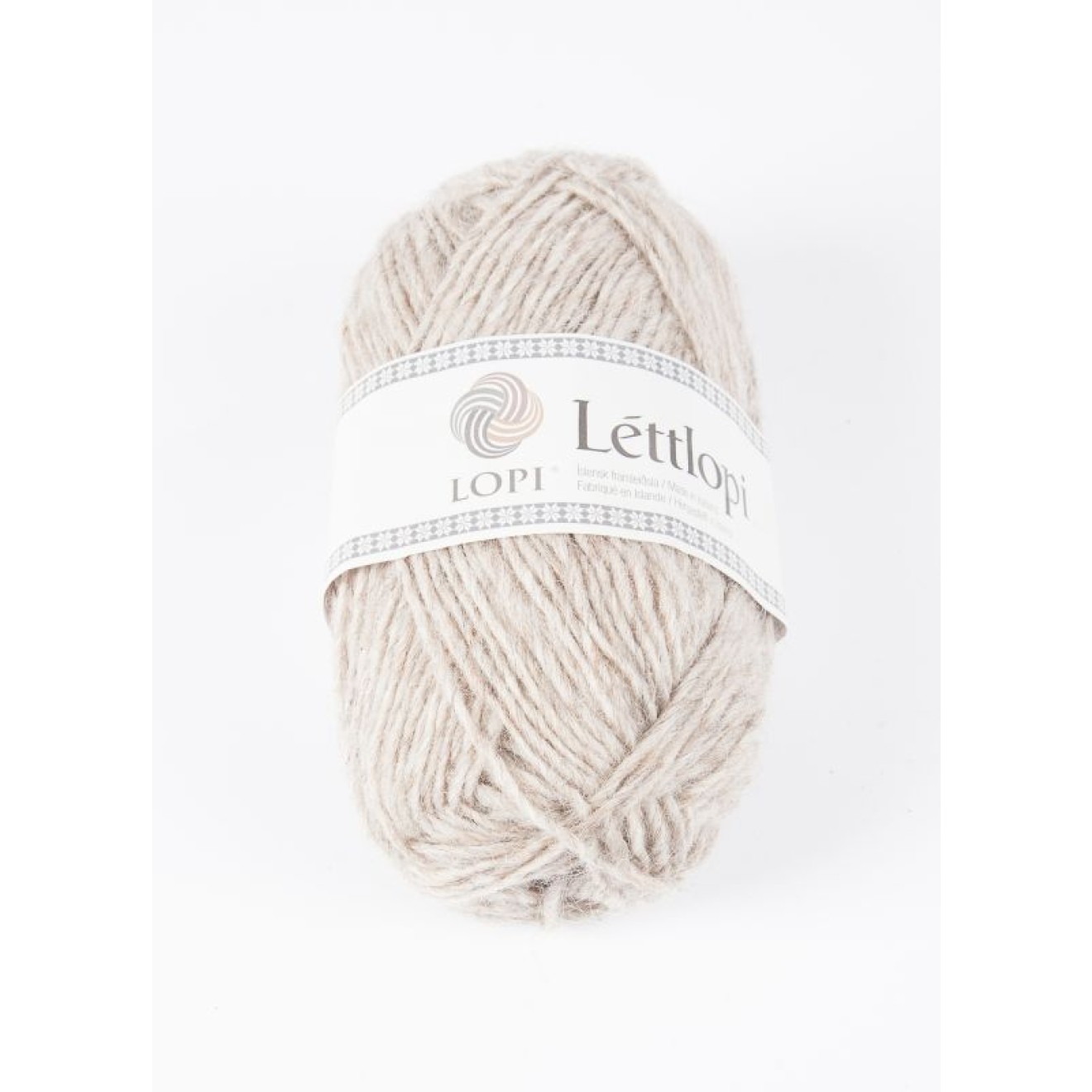 Lopi Léttlopi yarn in shade 0086 light beige