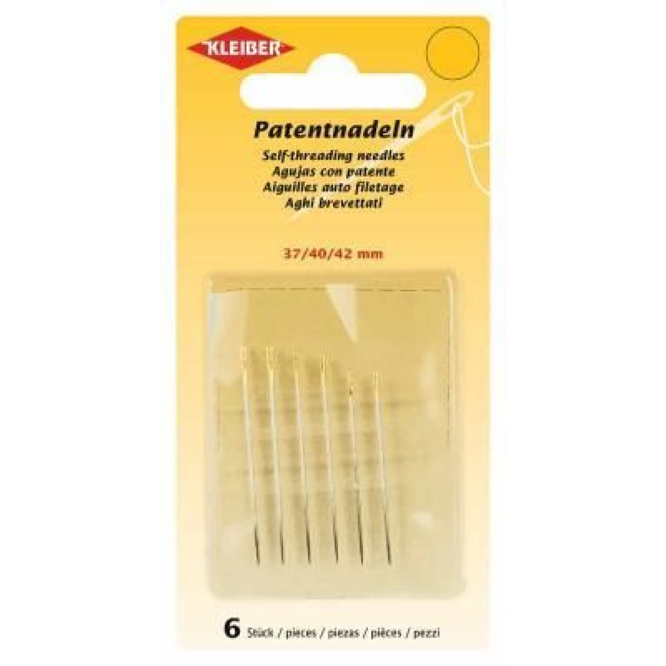 Kleiber Patentnähnadeln 37, 40, 42 mm