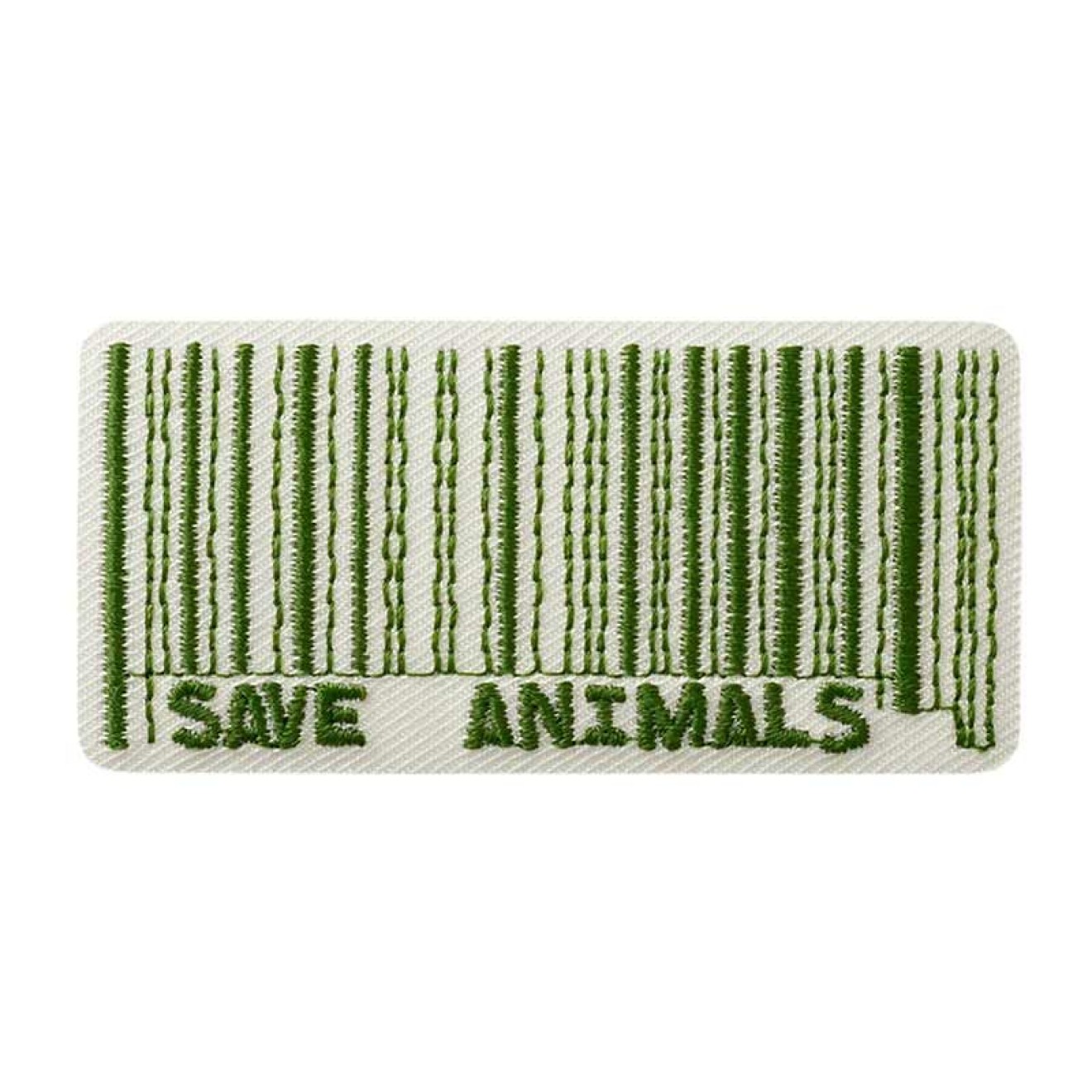 Mono-Quick Applikationen - Teens and Jeans - aufbügelbar Farbe Recycl-Patch Save Animals