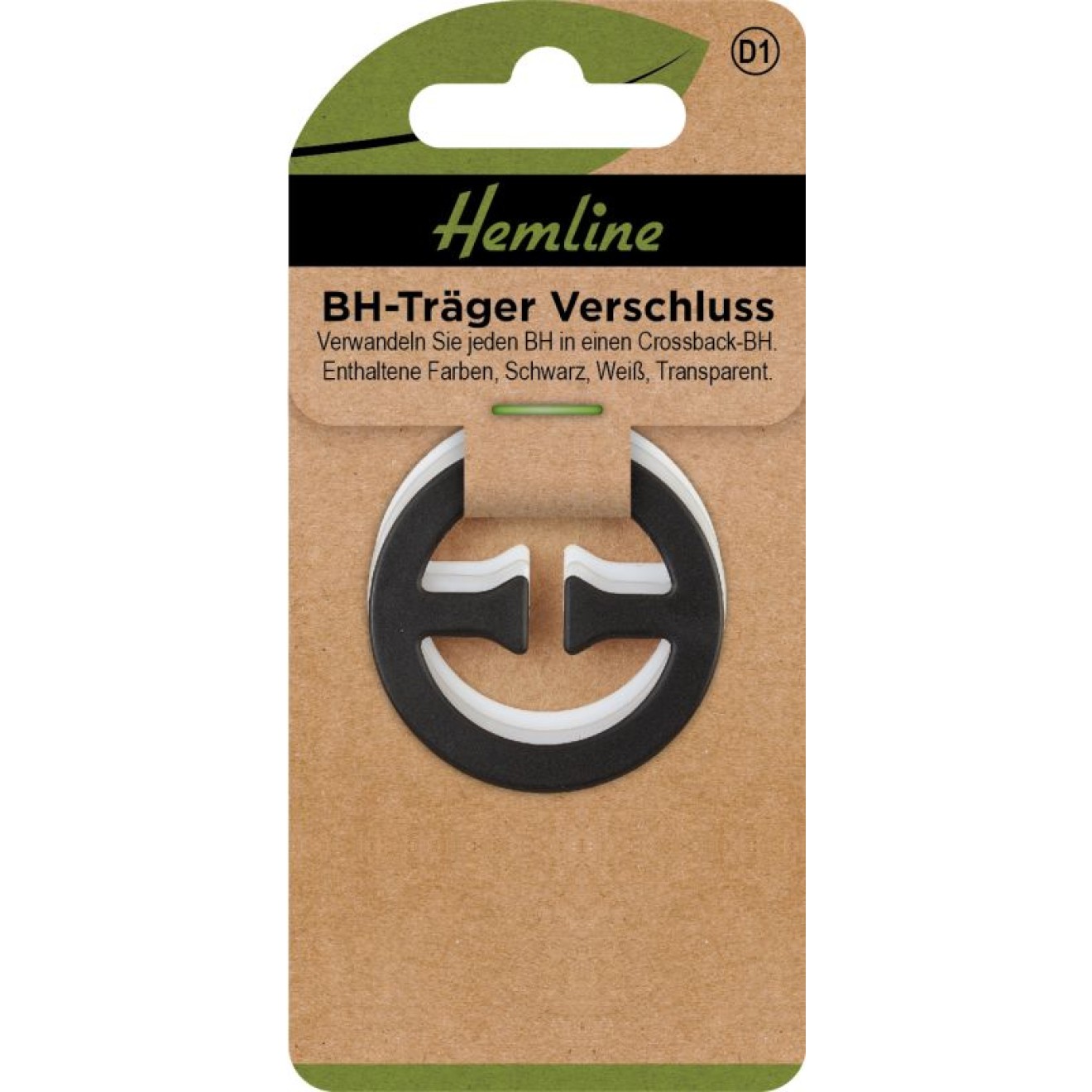 Hemline BH-straps fastener