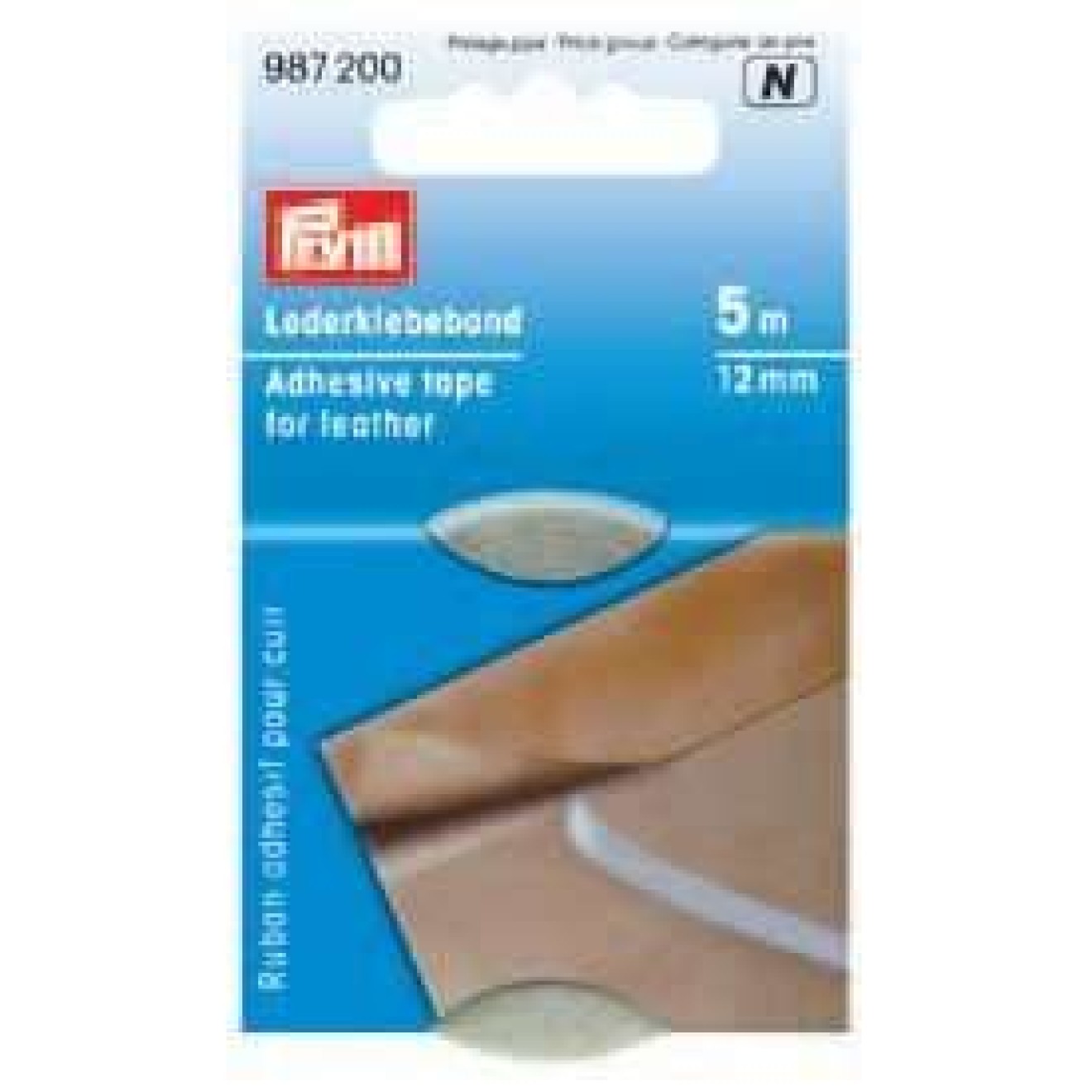 Prym Lederklebeband 12 mm /