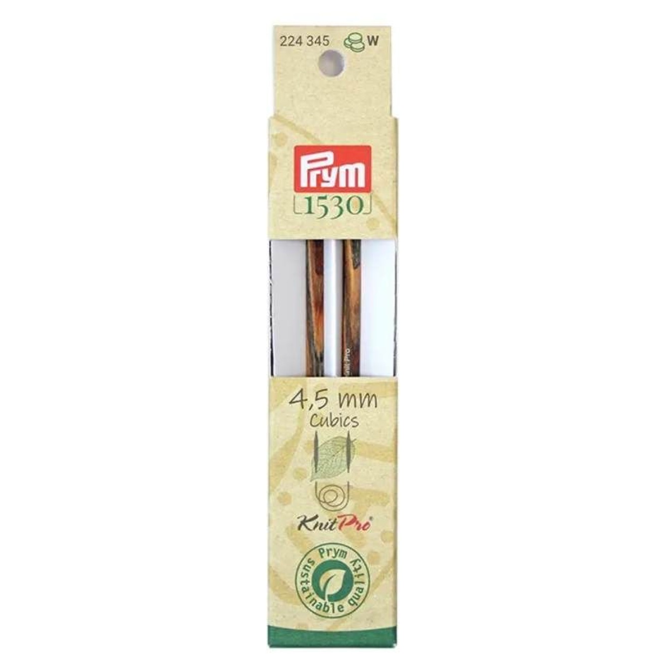 Prym needle tips CUBICS NATURAL 4,50 mm / 11,6 cm
