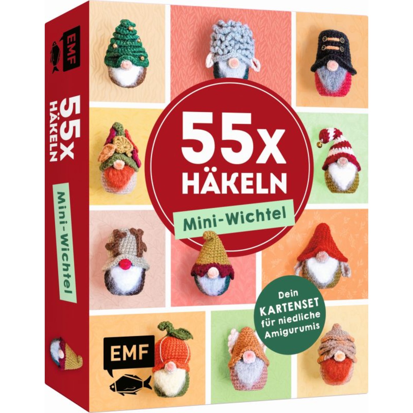 EMF 55 x häkeln - Mini-Wichtel: Dein Kartenset 1 St.