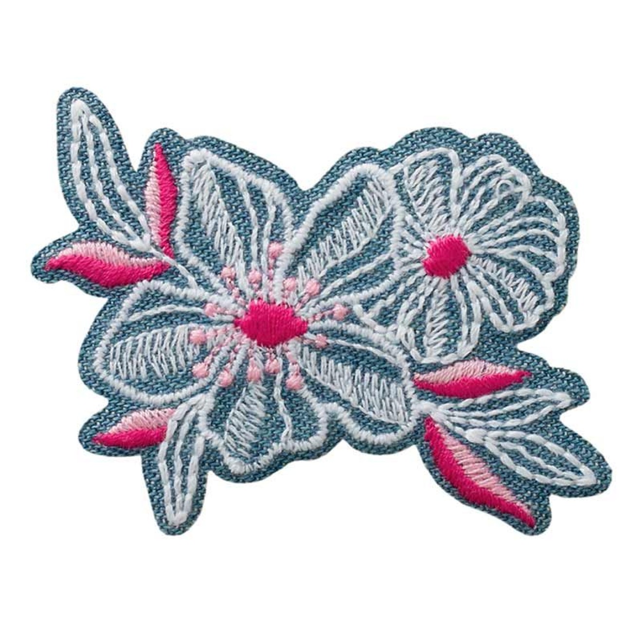 Mono-Quick Applikationen - Teens and Jeans - aufbügelbar Farbe pink