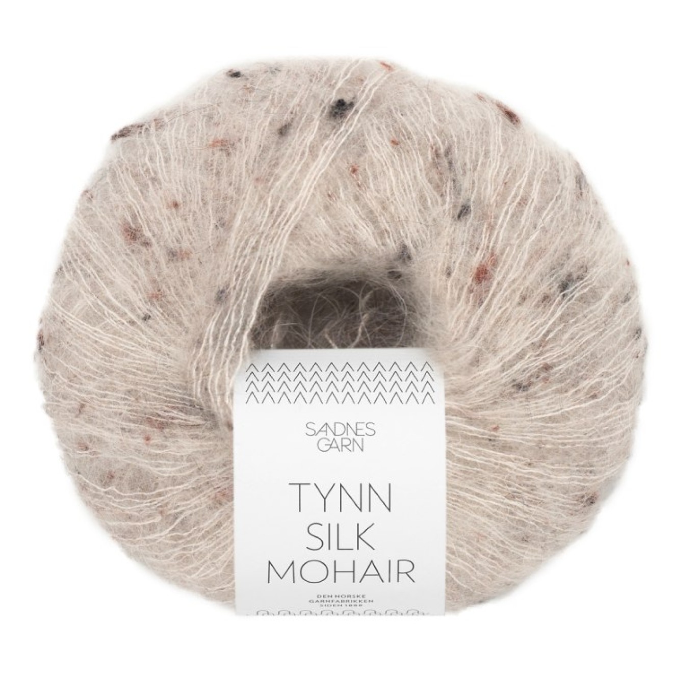 Sandnes Garn Tynn Silk Mohair colour 2600 greige tweed