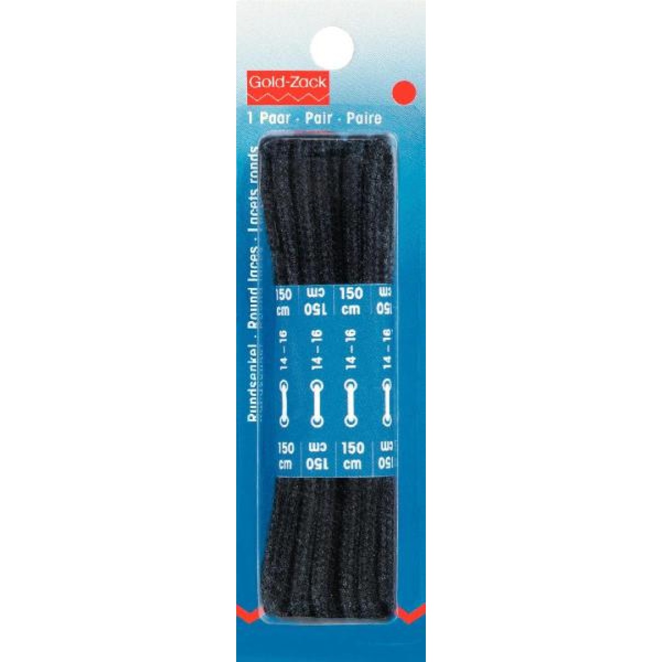 5 mm / black / 150 cm