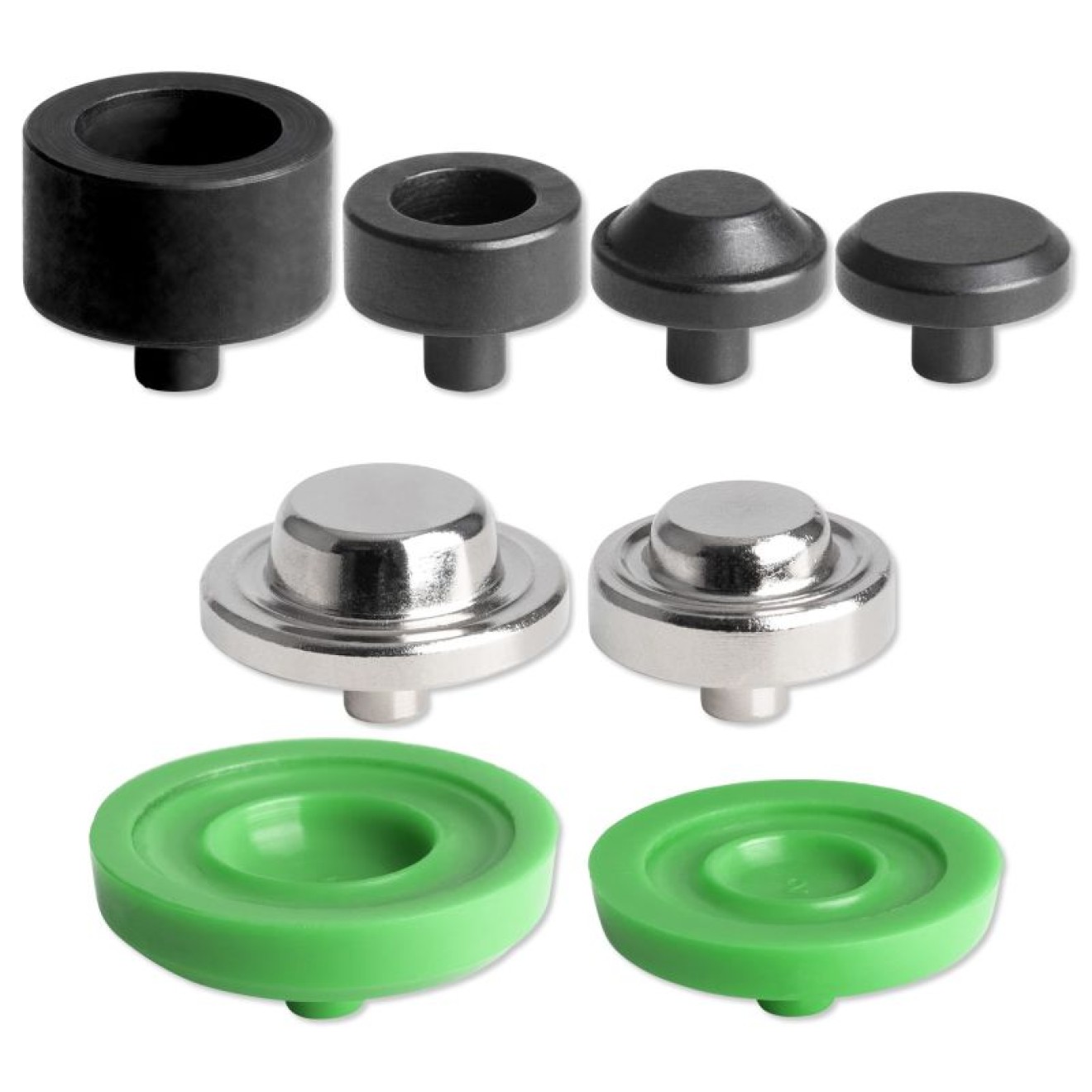 Prym Werkzeug-Set Oesen 11 + 14 mm 8 piece 11.00 & 14,00 mm