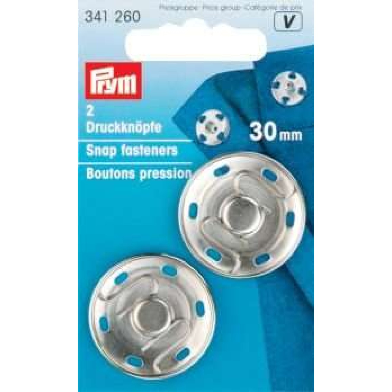 30 mm / silver-colored