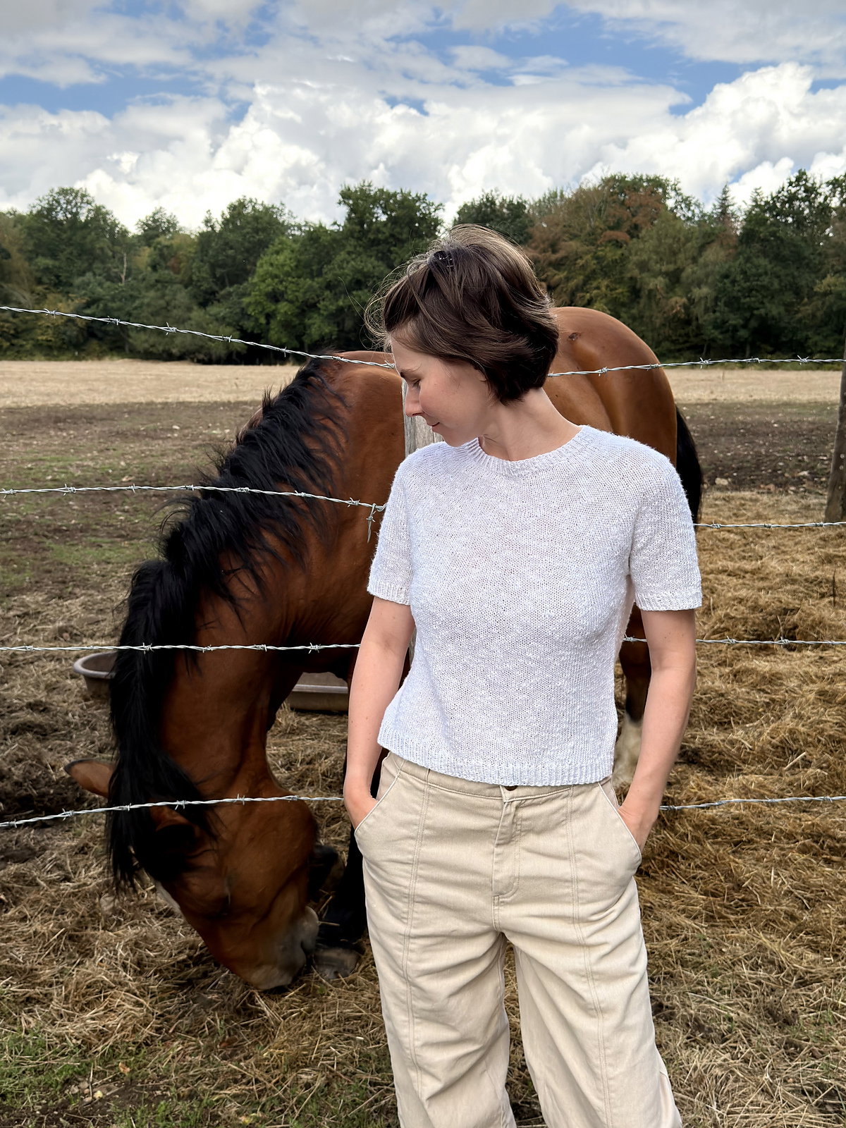 T-shirt Savannah – modèle de tricot, photo 2