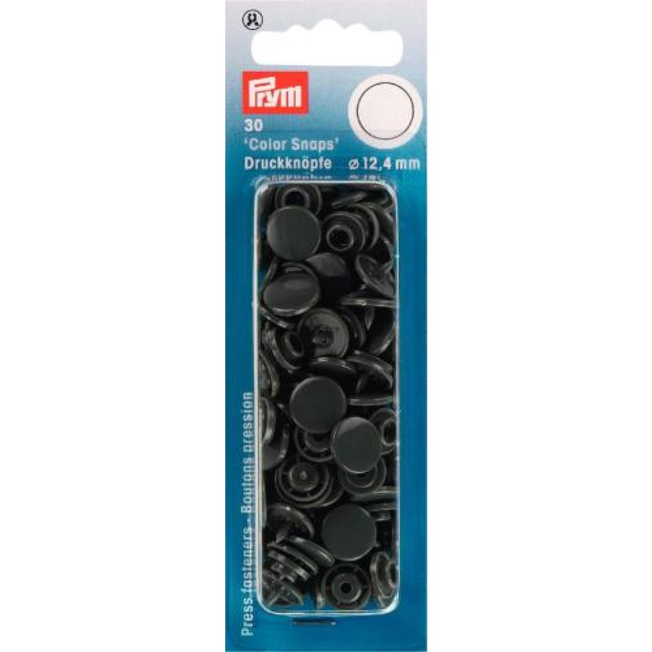 12,4 mm / dark grey