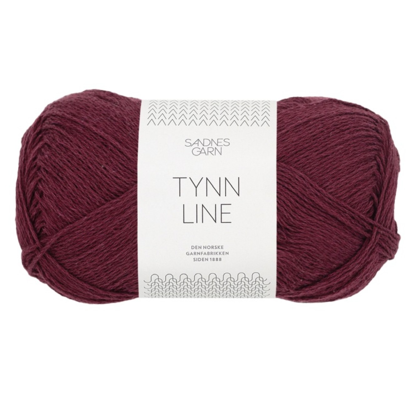 Sandnes Garn Tynn Line colour 4372 deep burgundy