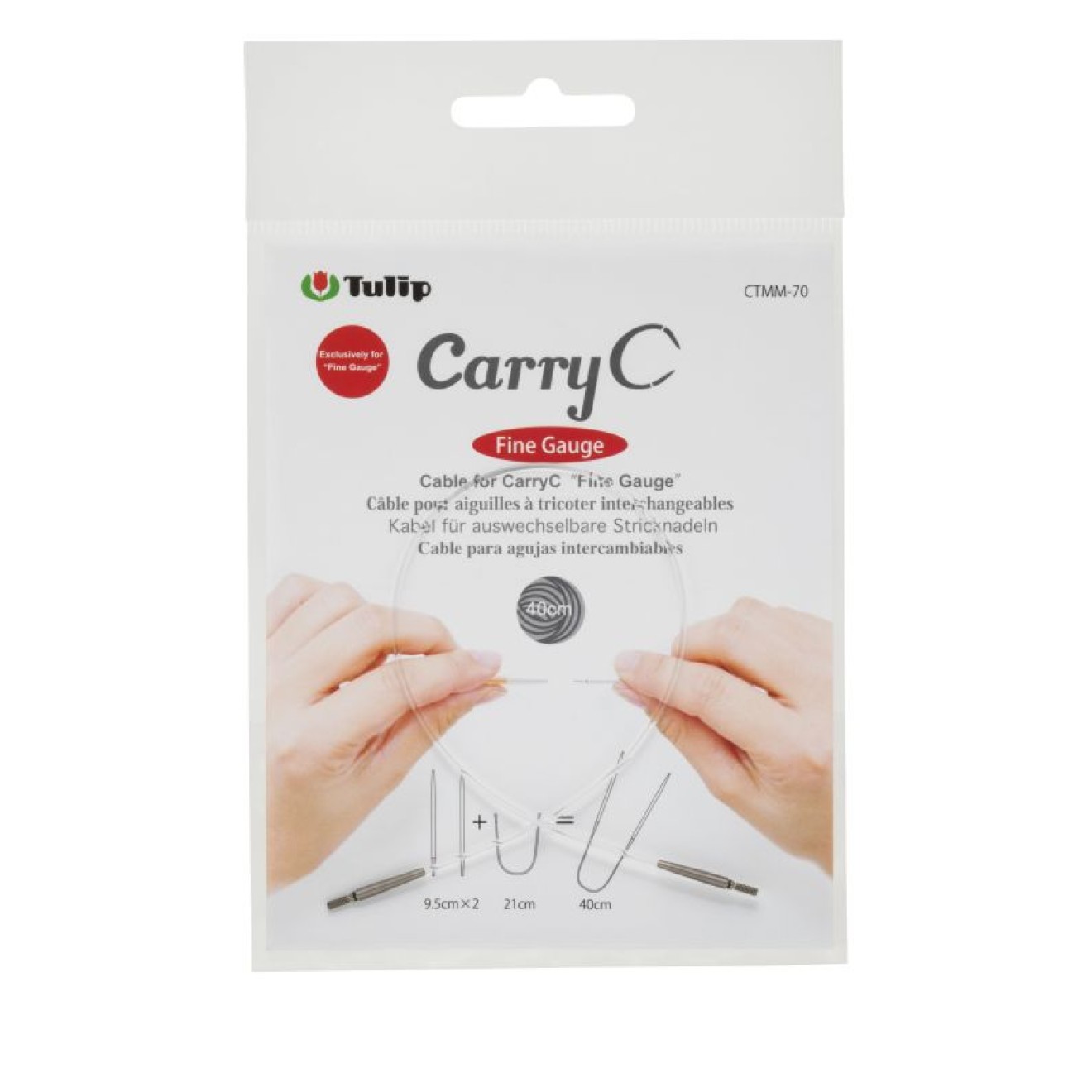 Tulip CarryC Fine Gauge needle cable 40 cm