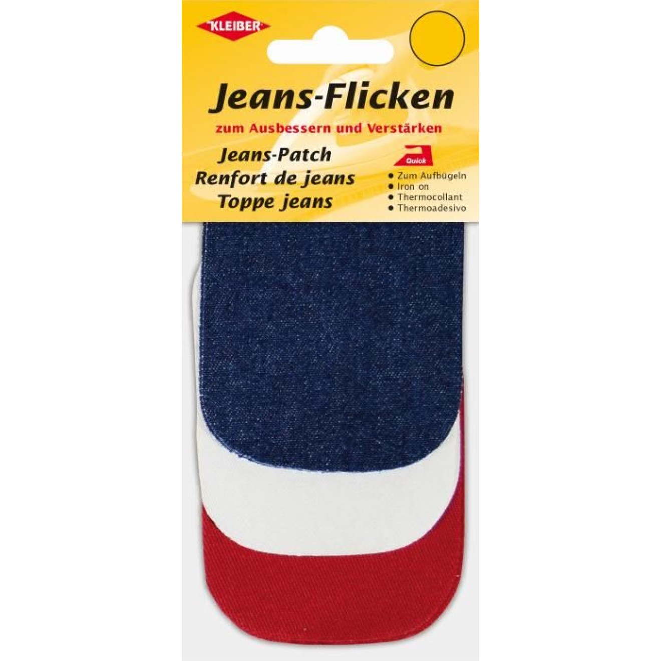 ca. 9x7 cm / 03 dark blue, white, red
