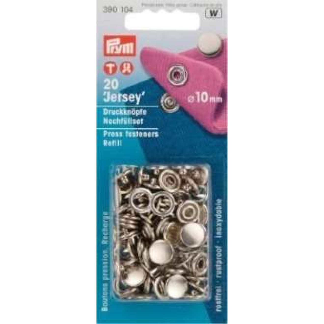 10 mm / silver-colored / 390104