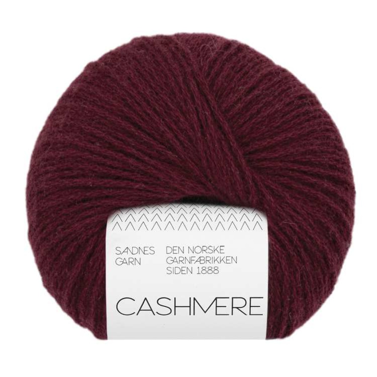 Sandnes Garn Cashmere colour 4372 burgundy