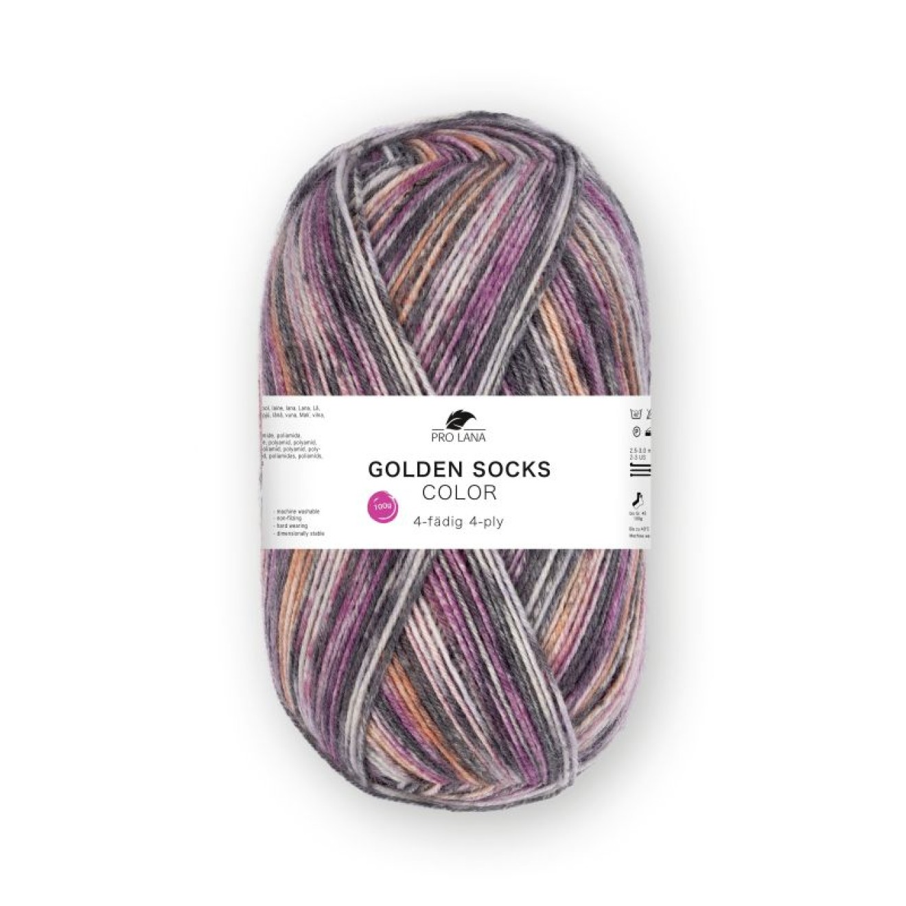 Pro Lana Golden Socks color 4 ply colour 718